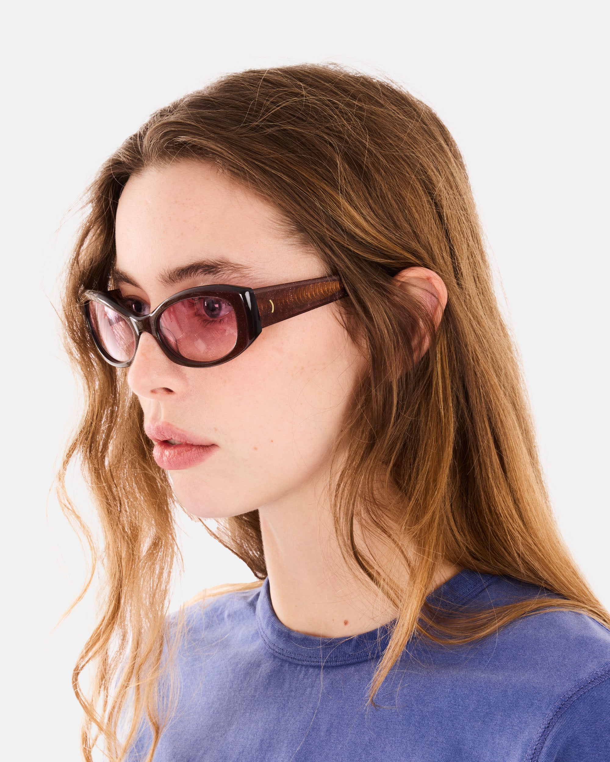 FLATLIST Demi Brown / Light Pink Lens 01-057-138-01