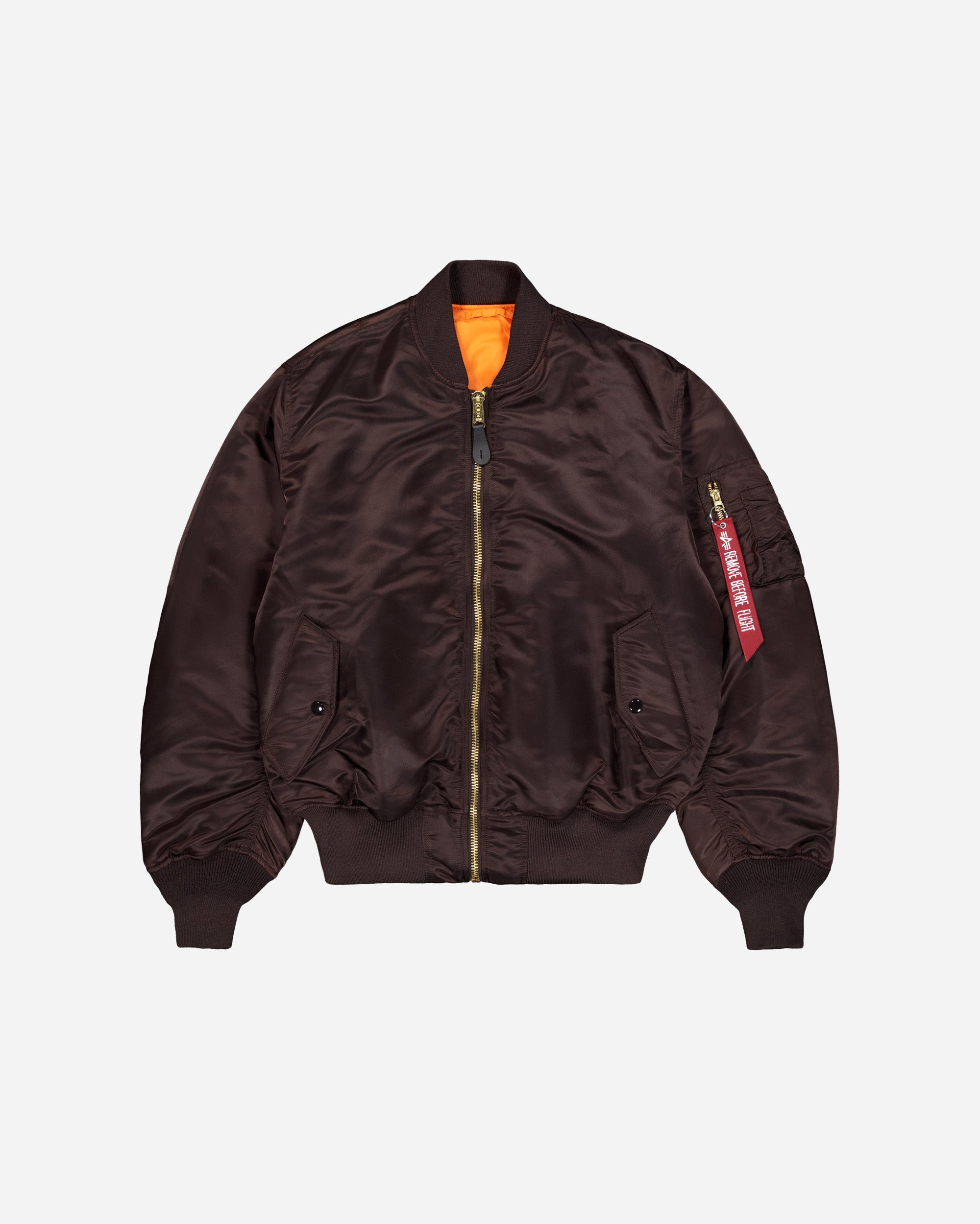 Alpha Industries MA-1 Heritage hunter brown 100101-696