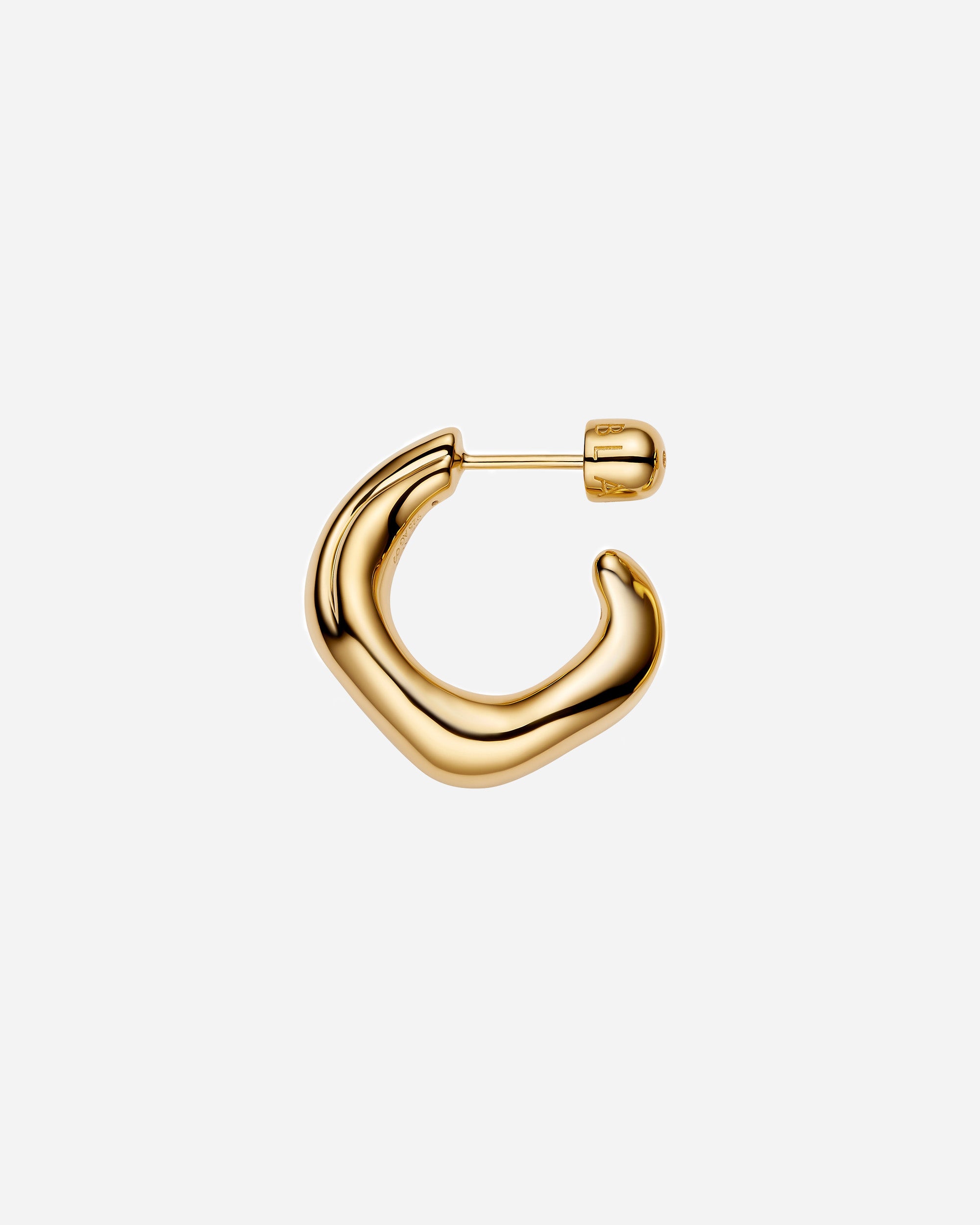 Maria Black Anil Hoop Large Gold - Right Gold 101147YG - Right