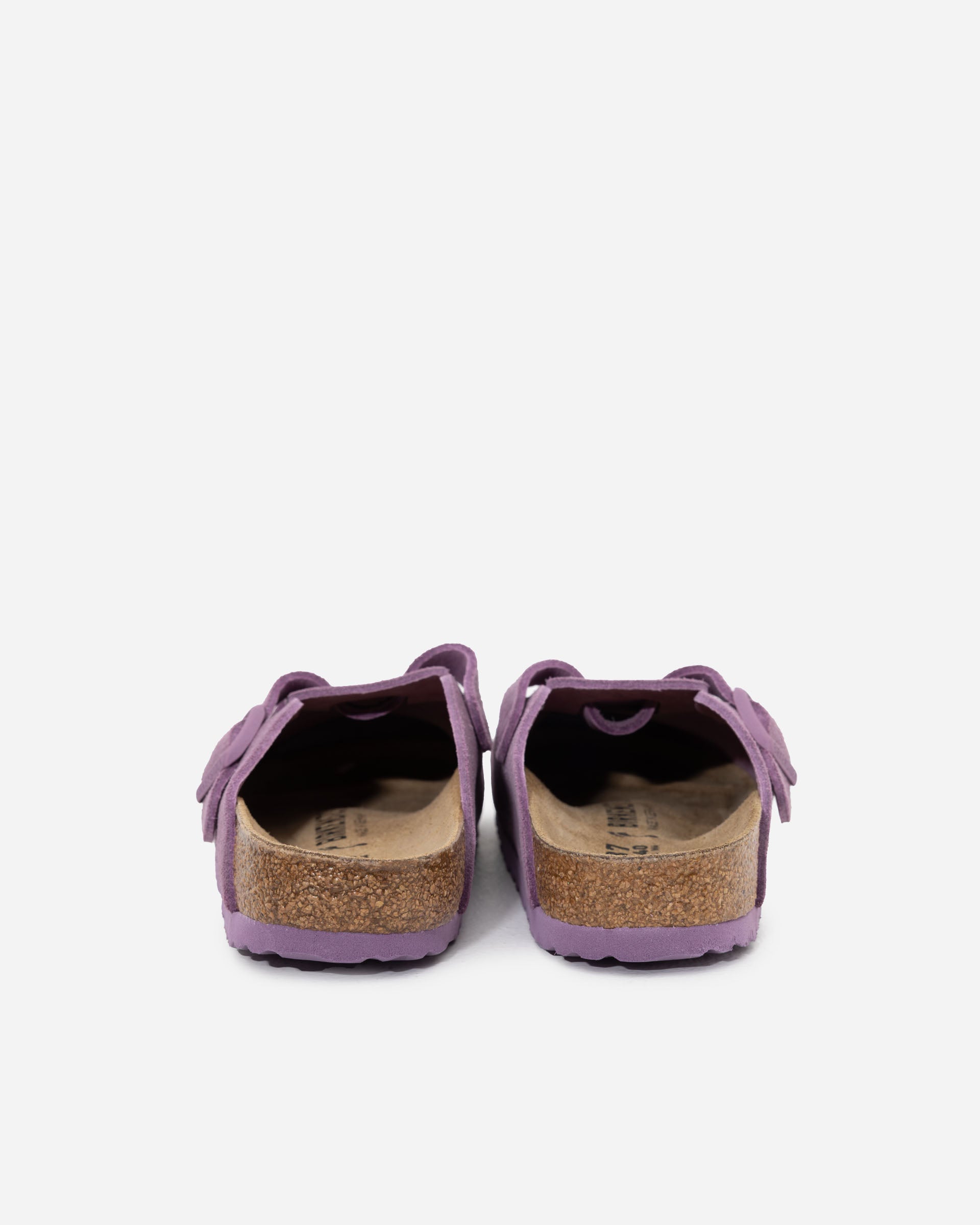 BIRKENSTOCK Boston Suede Leather Mauve 1030681
