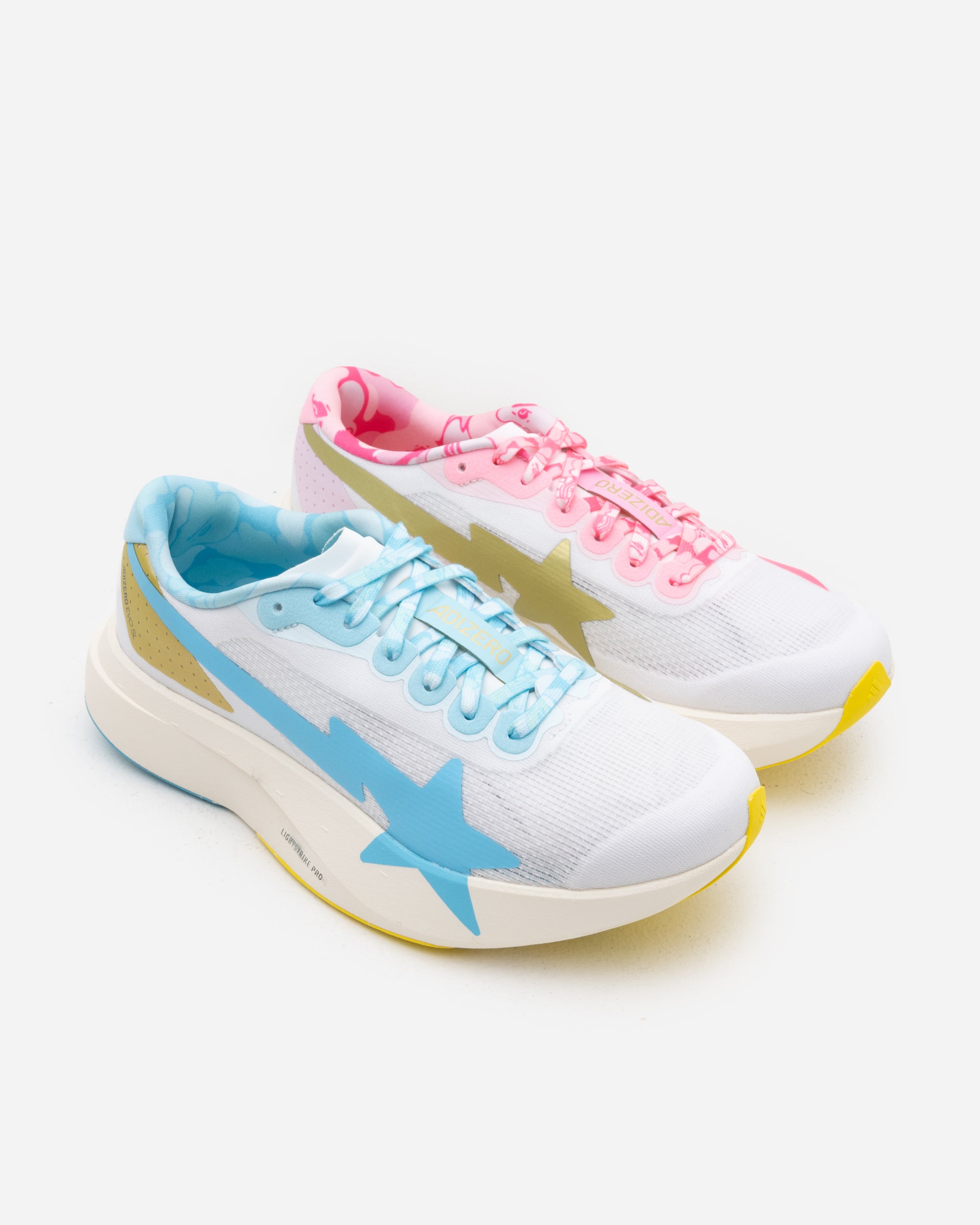 adidas Originals adidas Originals x BAPE Adizero Evo SL FTWWHT/GOLDMT/OWHITE KJ5751