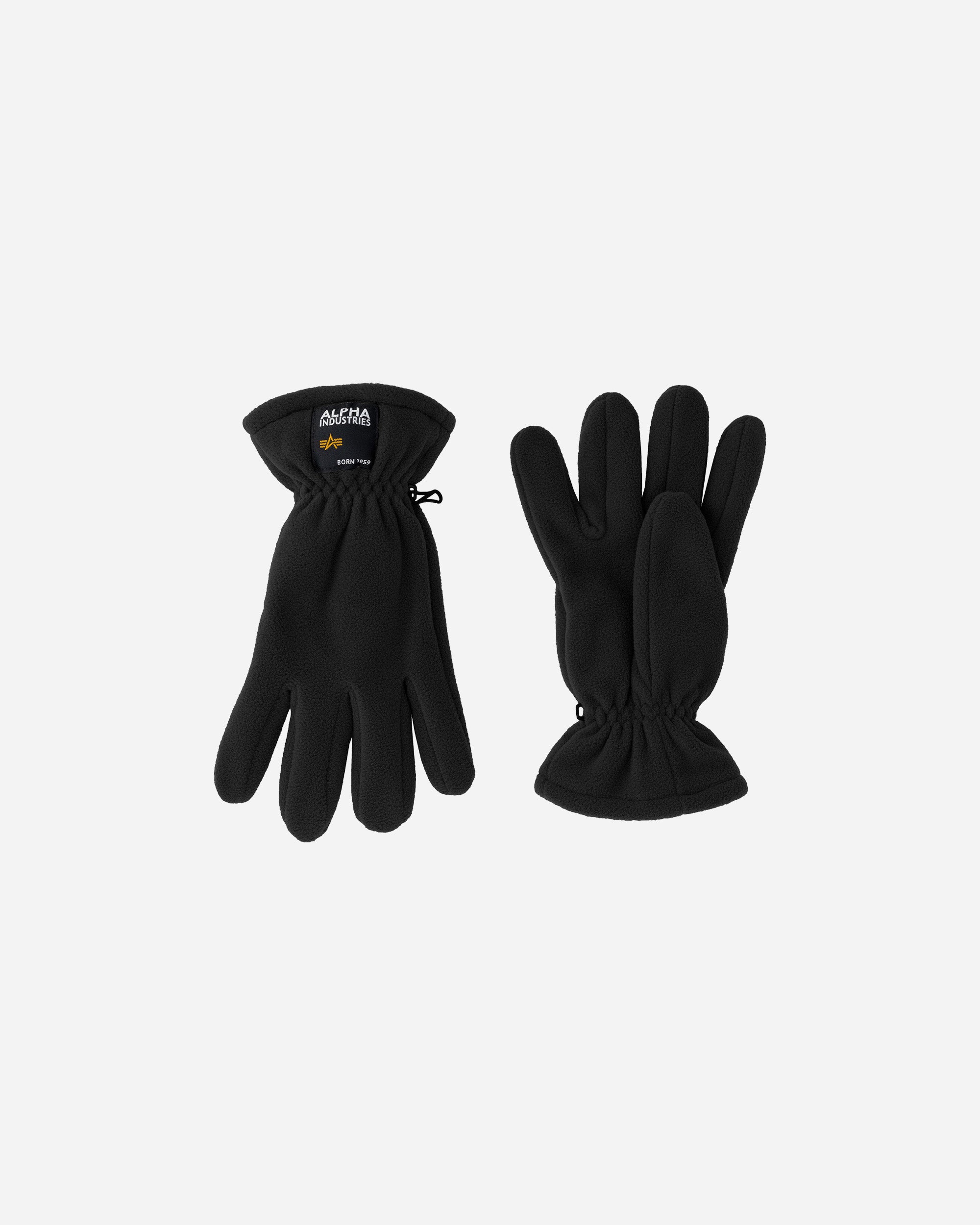Alpha Industries Label Fleece Gloves black 118936-03