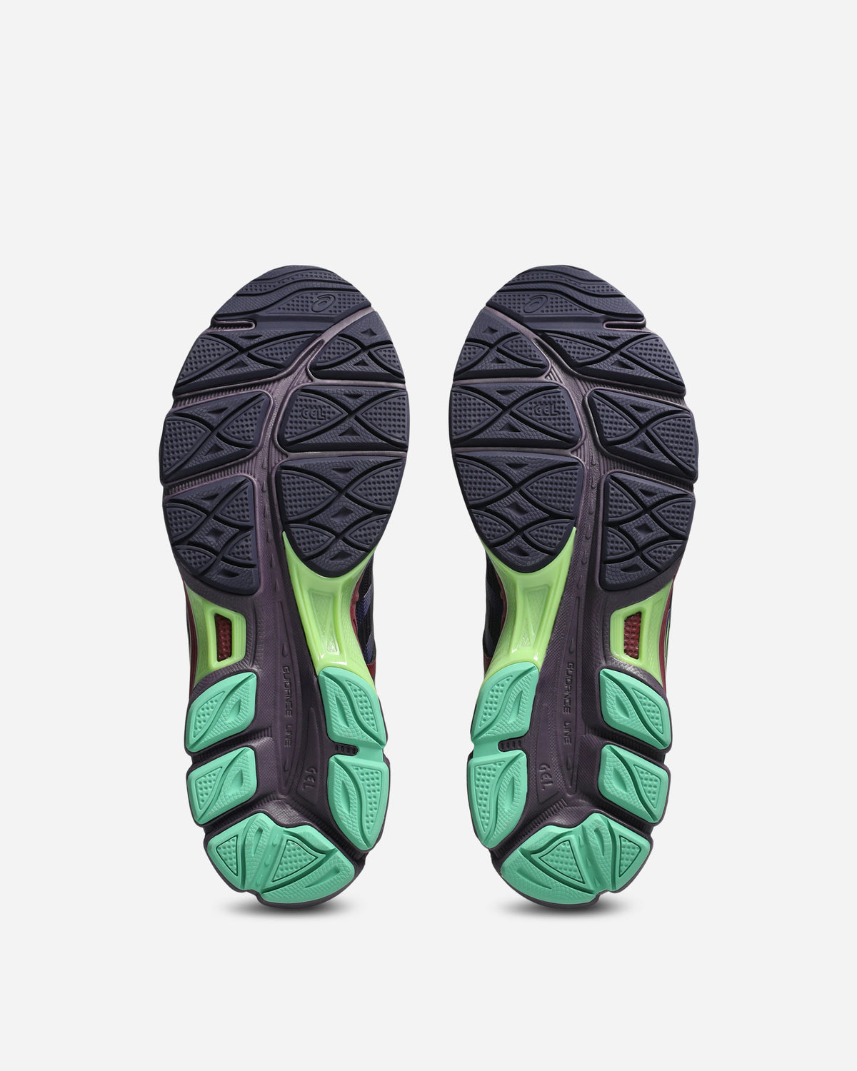 Gel-SJ33 ASICS SportStyle x Kiko Curation US8-S GEL-SJ33 DEEP PLUM/FRESH GRASS 1203B116-500