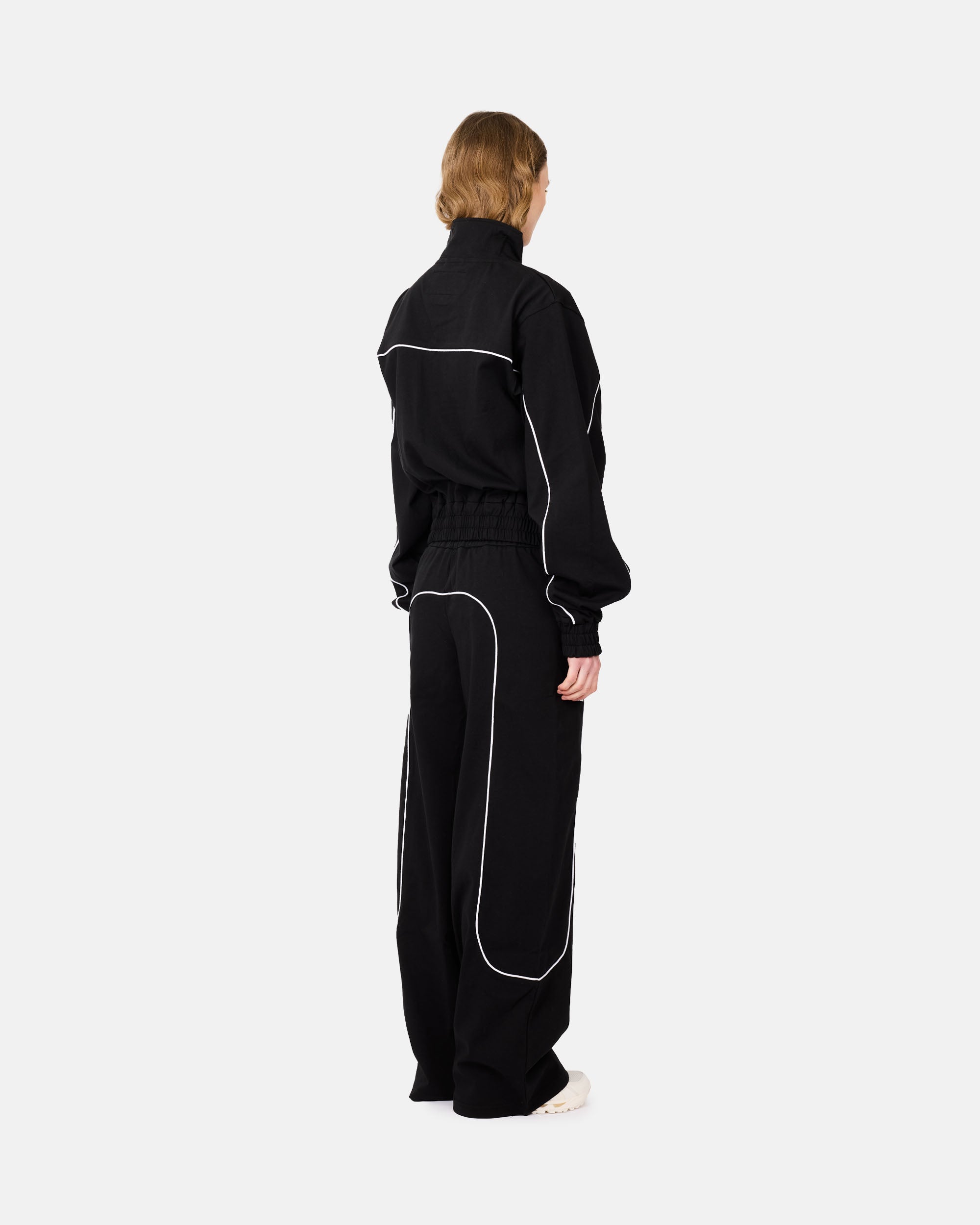 ALIS Hristo Tony Fit Track Top Black / Black 122-26
