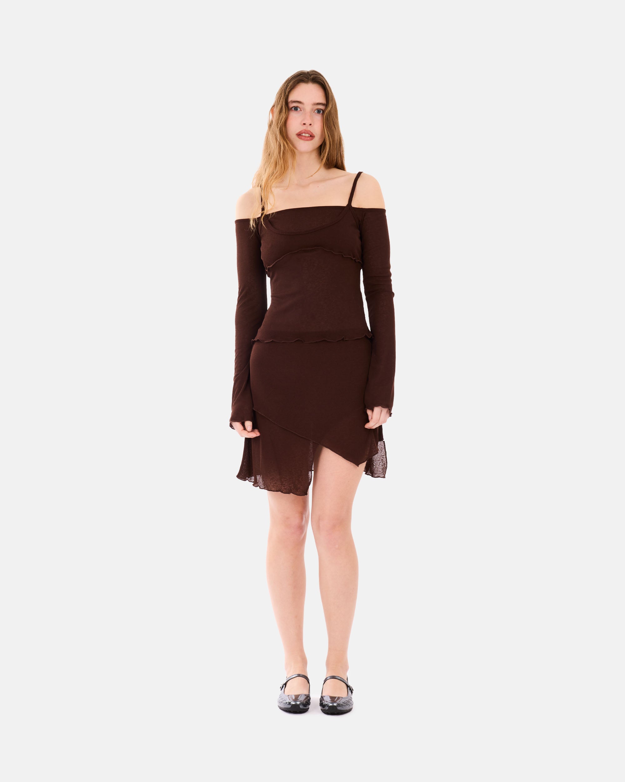 RÉSUMÉ MaddisonRS Skirt Dark Brown 127801561