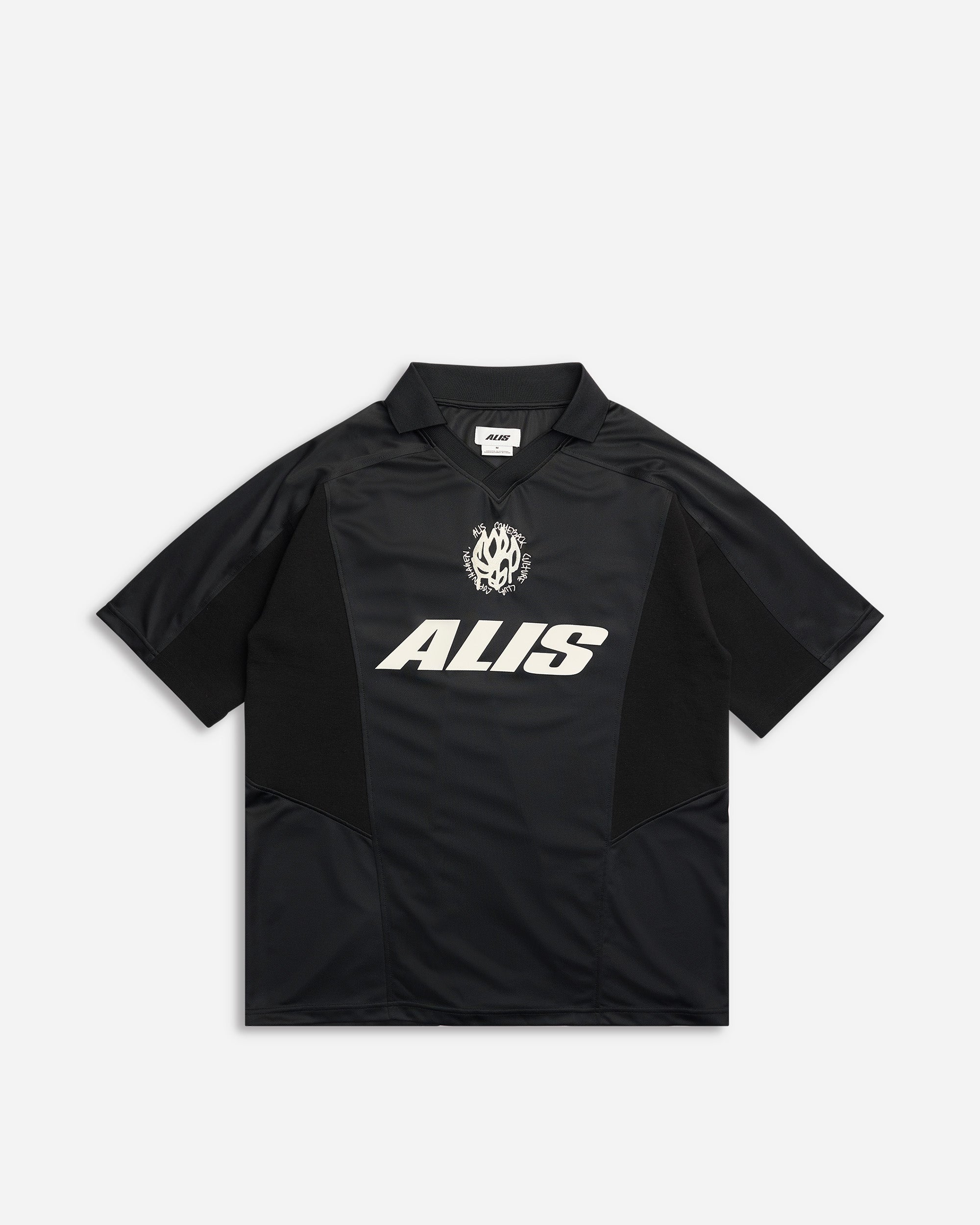 ALIS Wizzy Polo Jersey BLACK + GREY 166-36