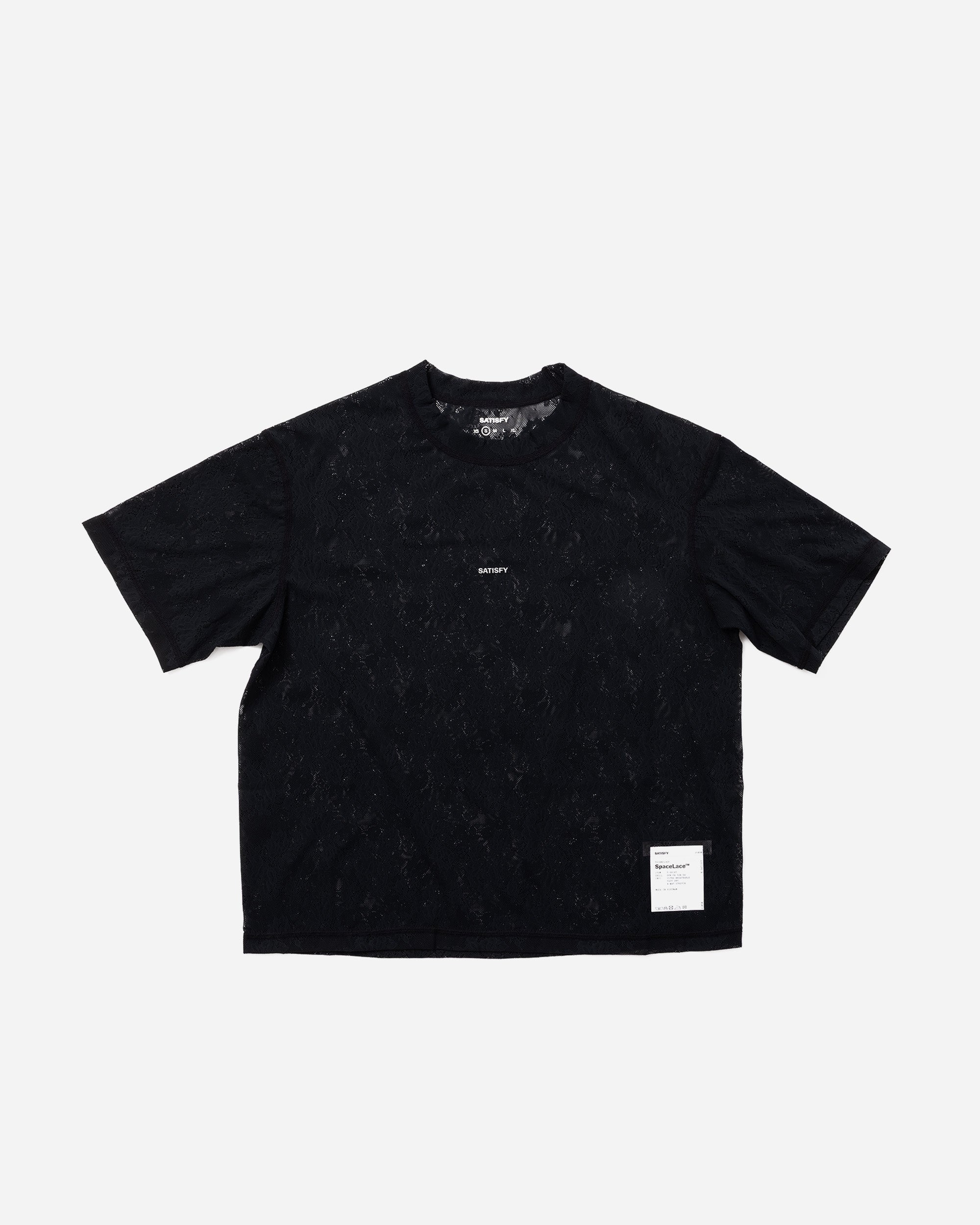 Satisfy Space-Lace T-Shirt Black SA 21030-00001