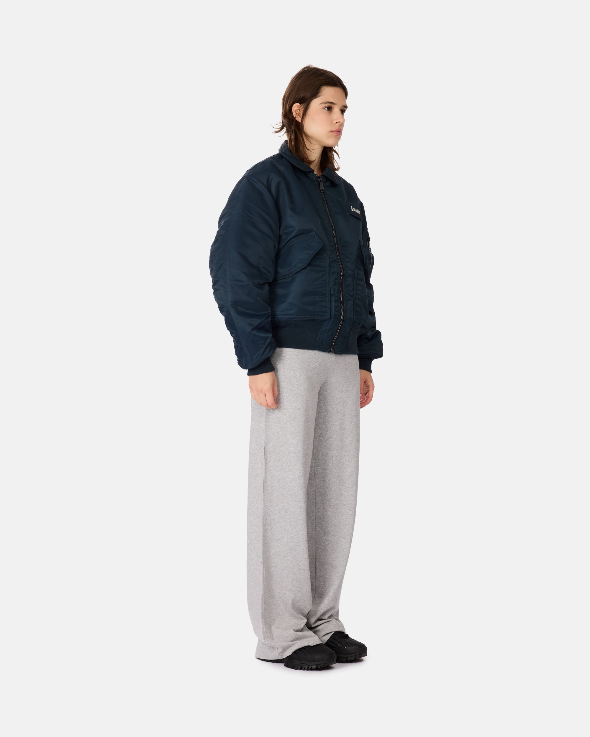 Schott Blouson Cwu Original Oversize NAVY 21090RS-NAVY