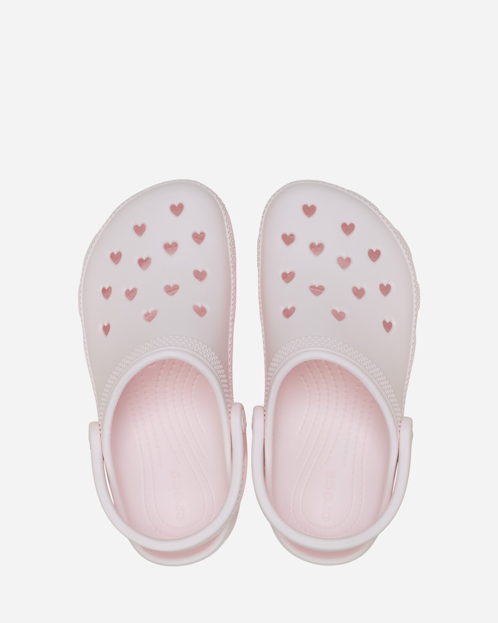 Crocs Classic Hearts Cut Out Clog Bubble Ice 213441-7DF