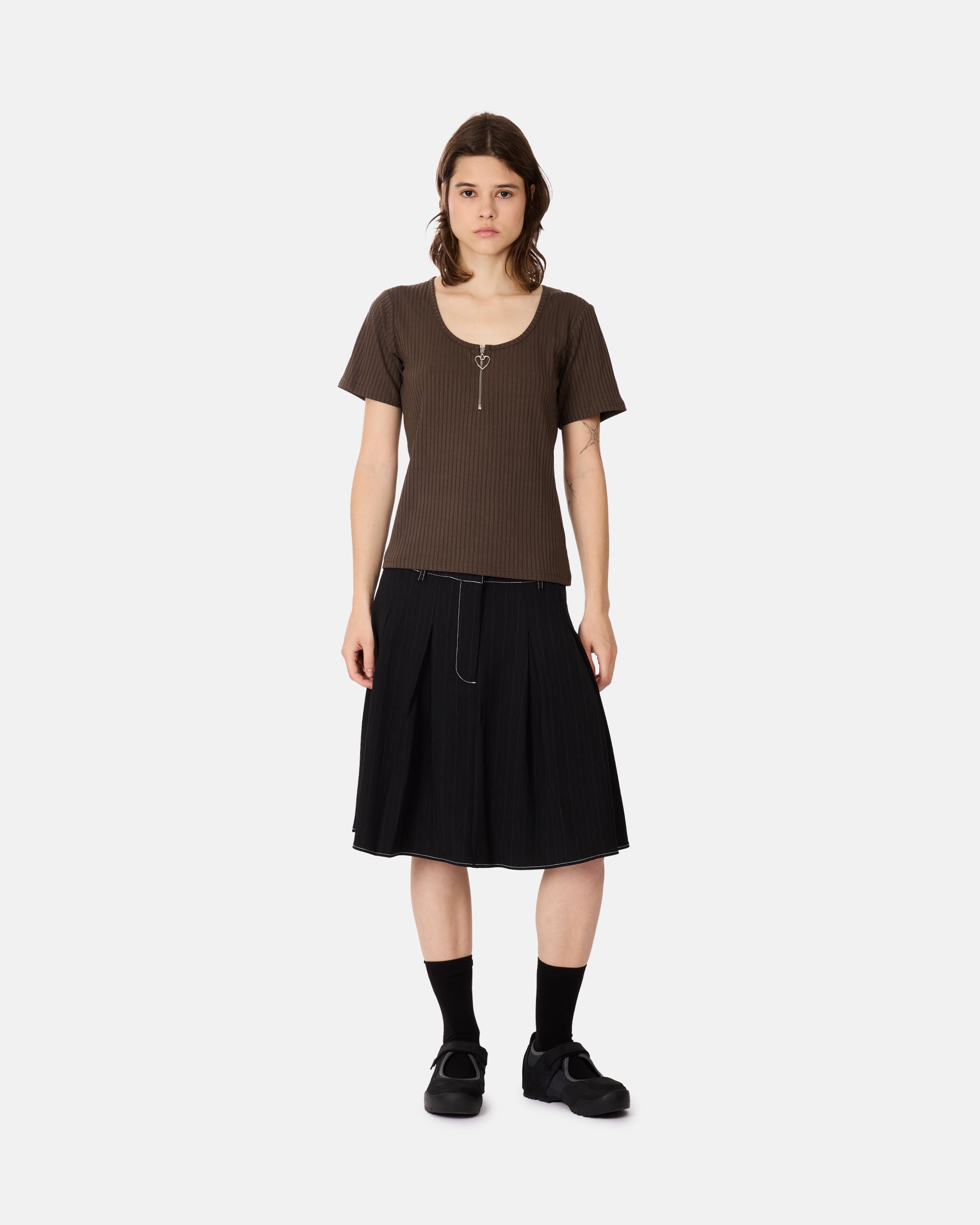 RÉSUMÉ HarrietRS T-Shirt Dark Brown 226131461-180