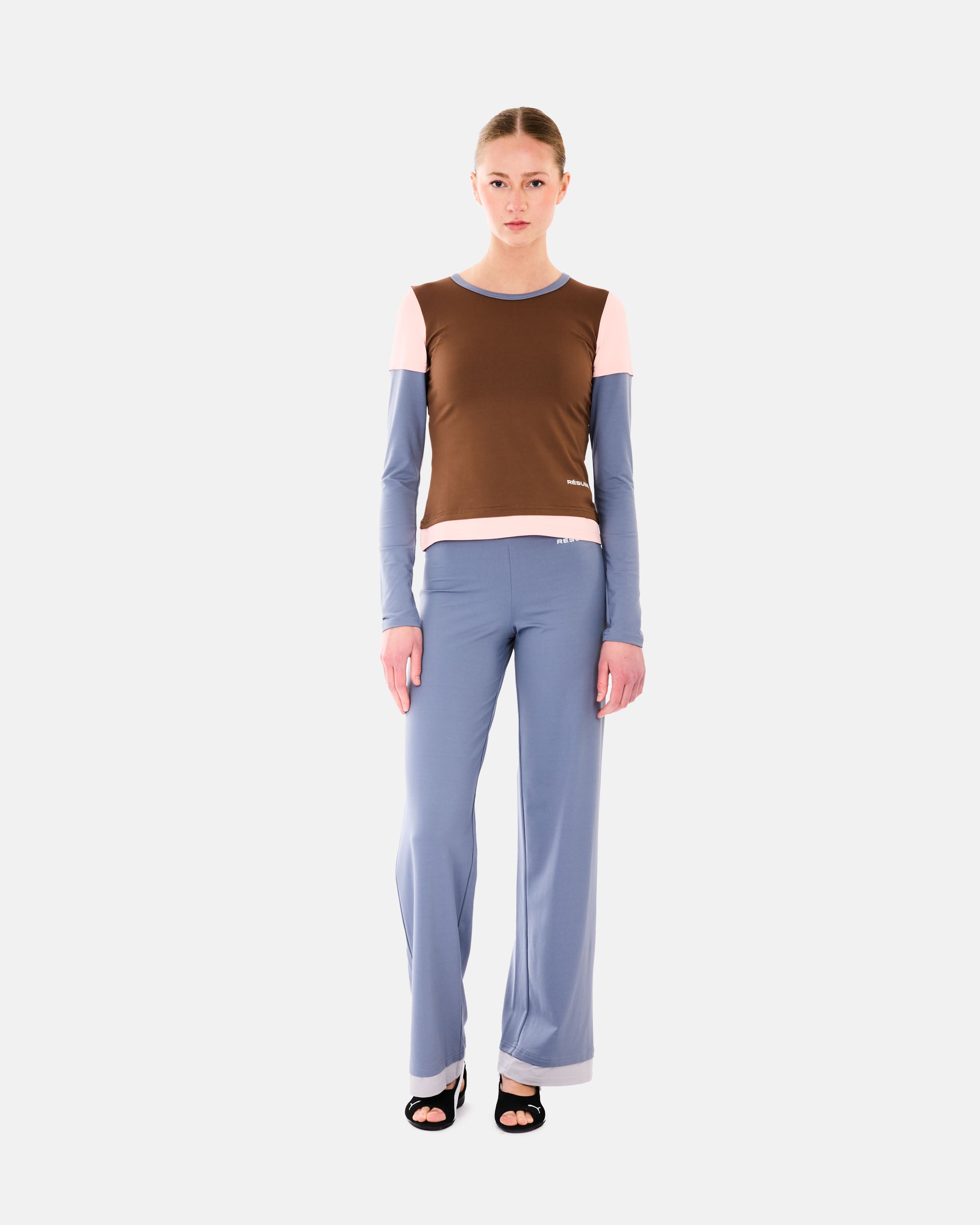RÉSUMÉ AmariRS Blouse Multi Brown 29211635-097