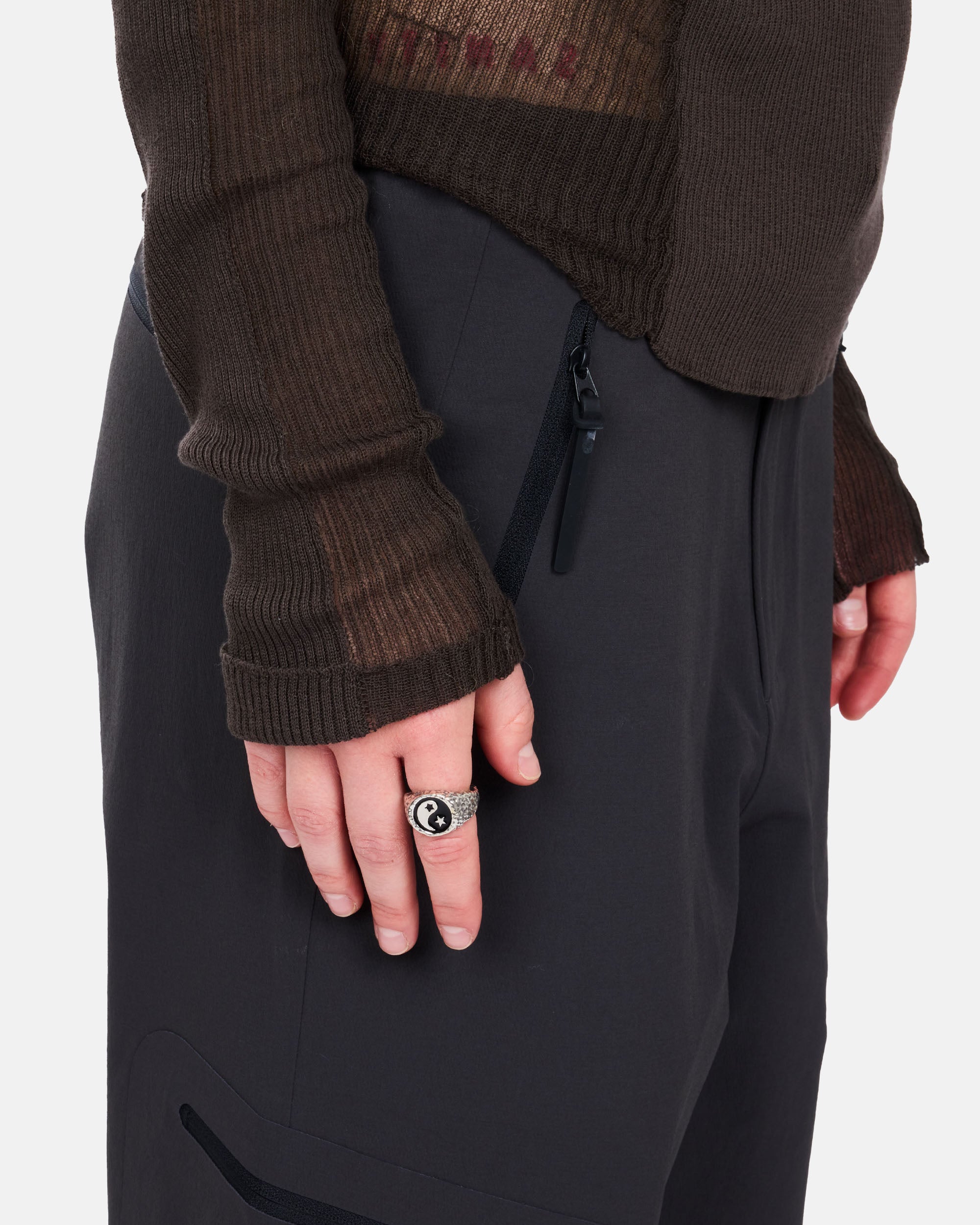 TwoJeys Enameled Yin Yang Ring 925 sterling silver 312626800