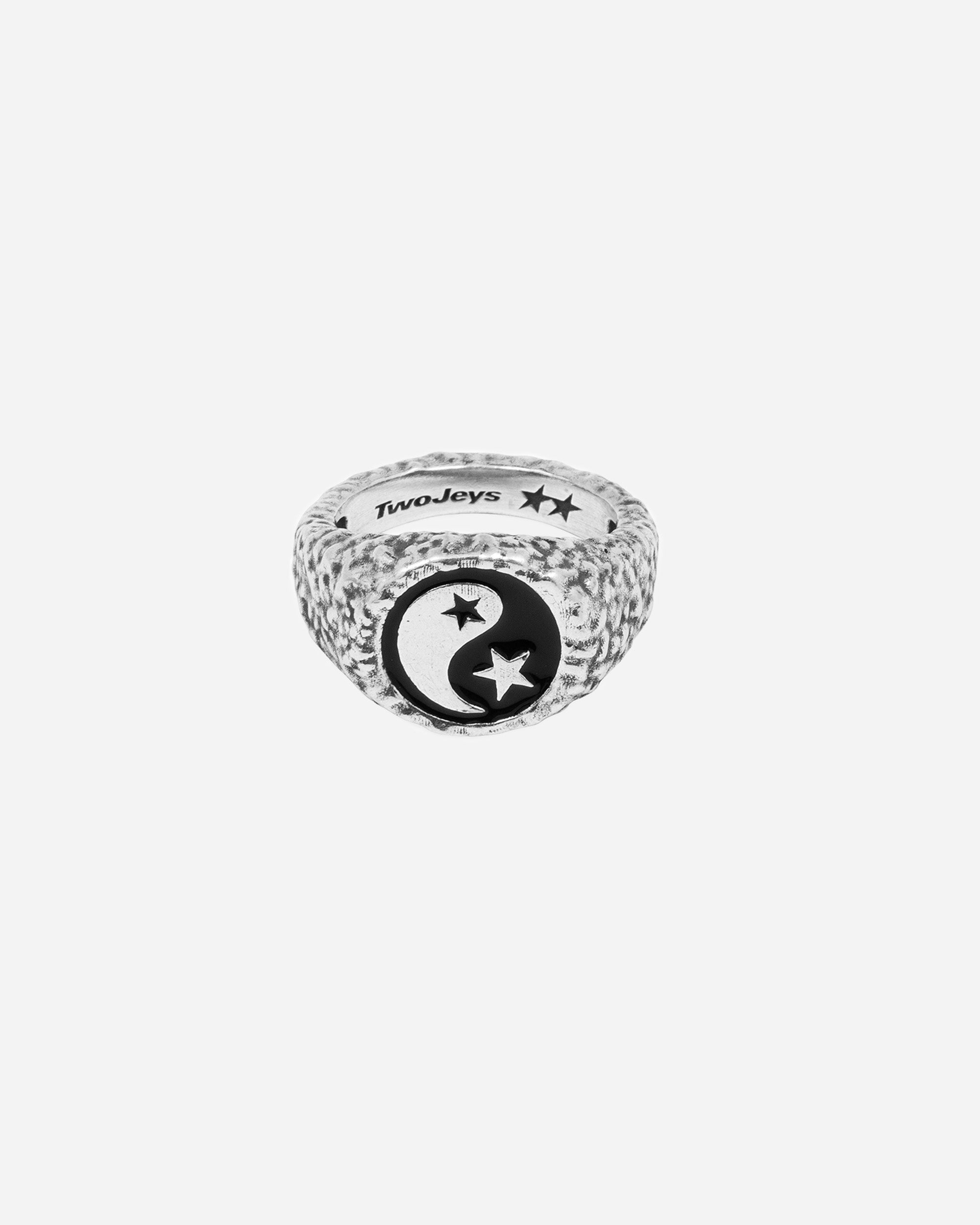 TwoJeys Enameled Yin Yang Ring 925 sterling silver 312626800