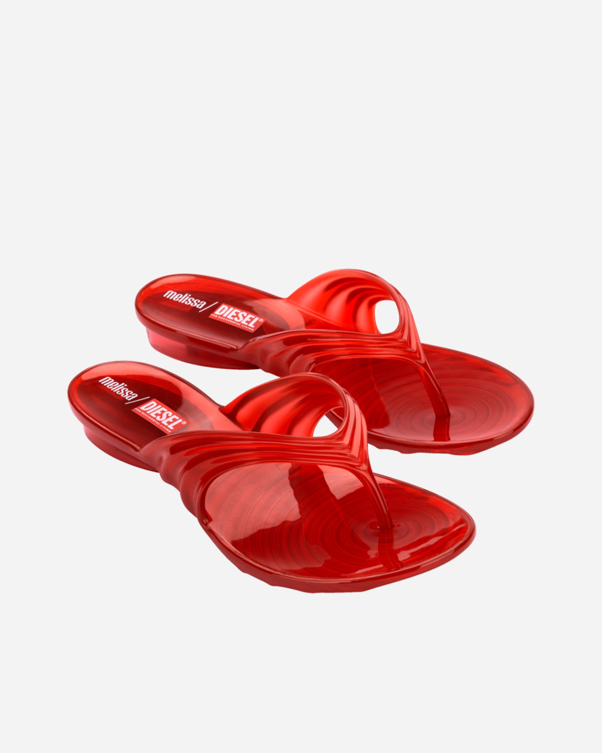 Diesel Melissa x Diesel Quantum Thong TRANSPARENT RED 36151-BP732