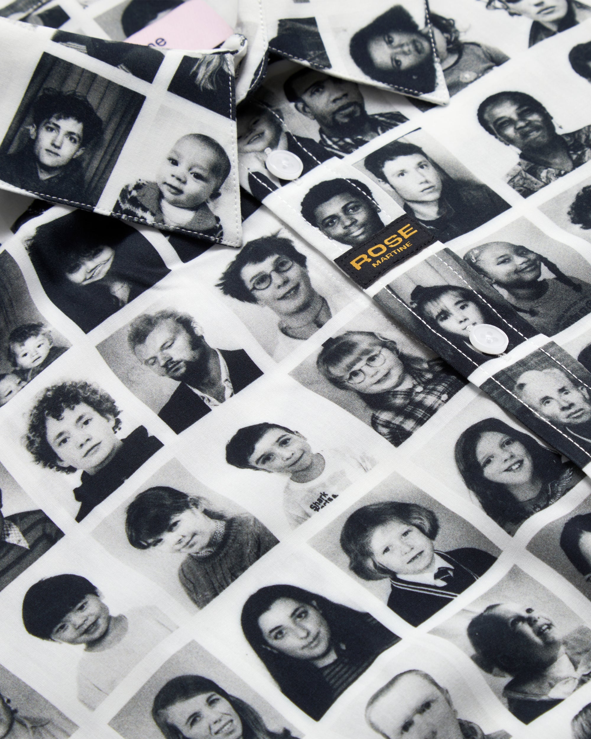 Martine Rose Classic Shirt WHITE/BLACK 401WS24020