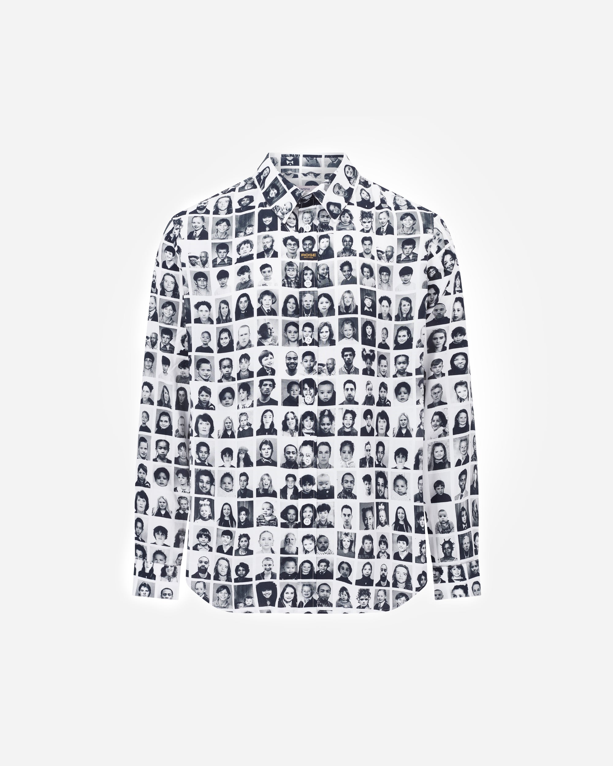 Martine Rose Classic Shirt WHITE/BLACK 401WS24020