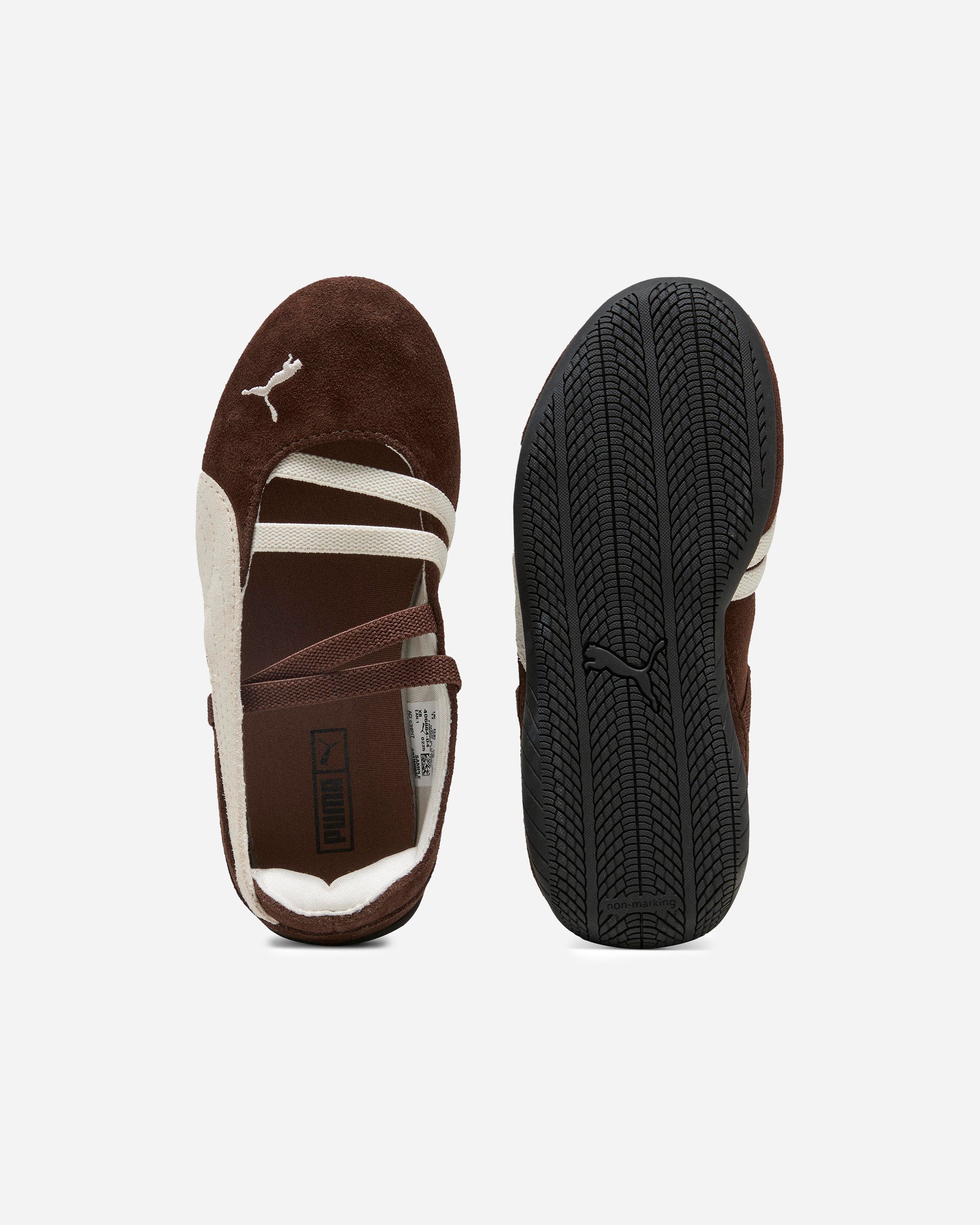 Puma Speedcat Ballet SD (Preschool) Chestnut Brown- White 40688404