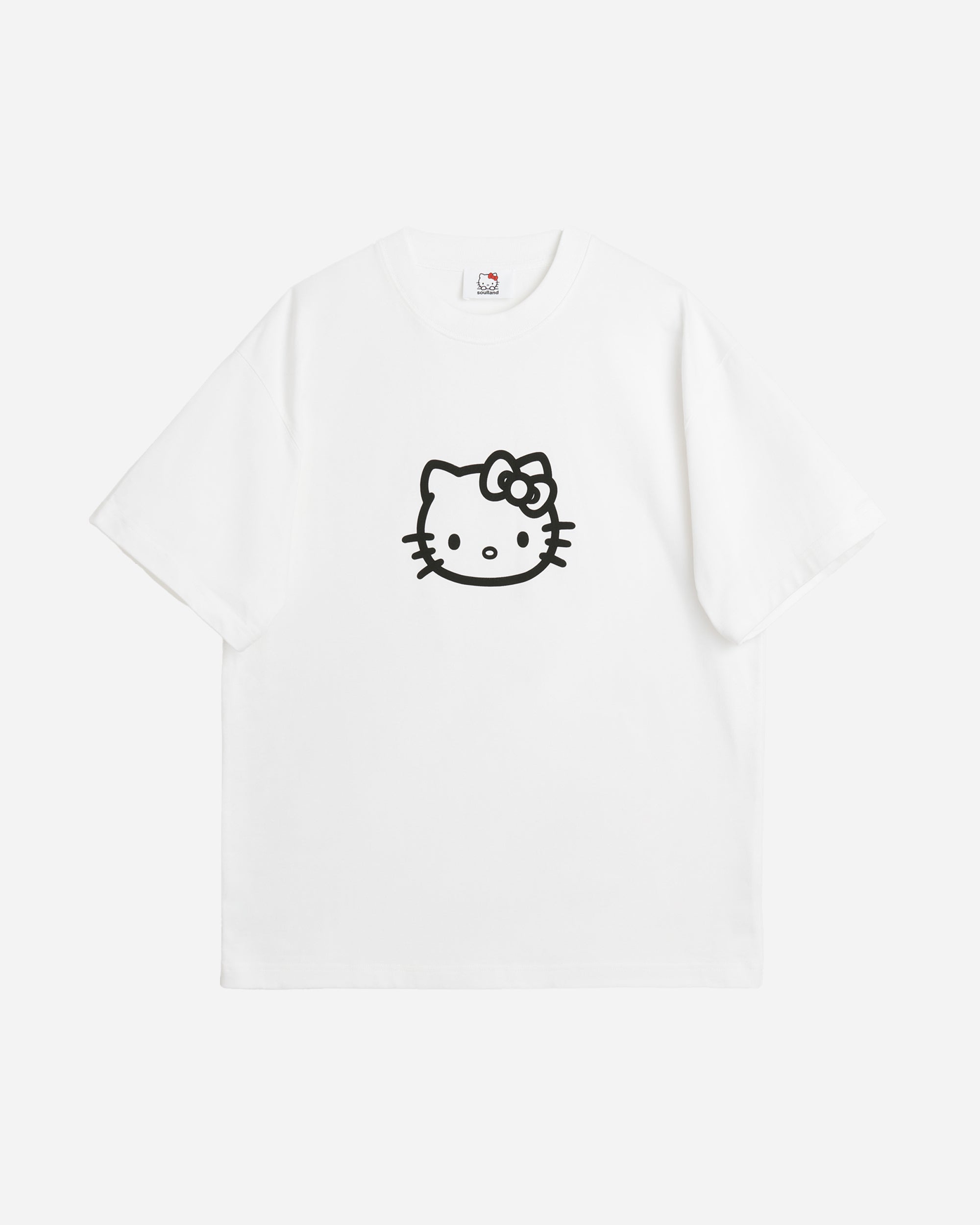 Soulland Soulland x Hello Kitty Kai T-Shirt White 41086-1262-WHT