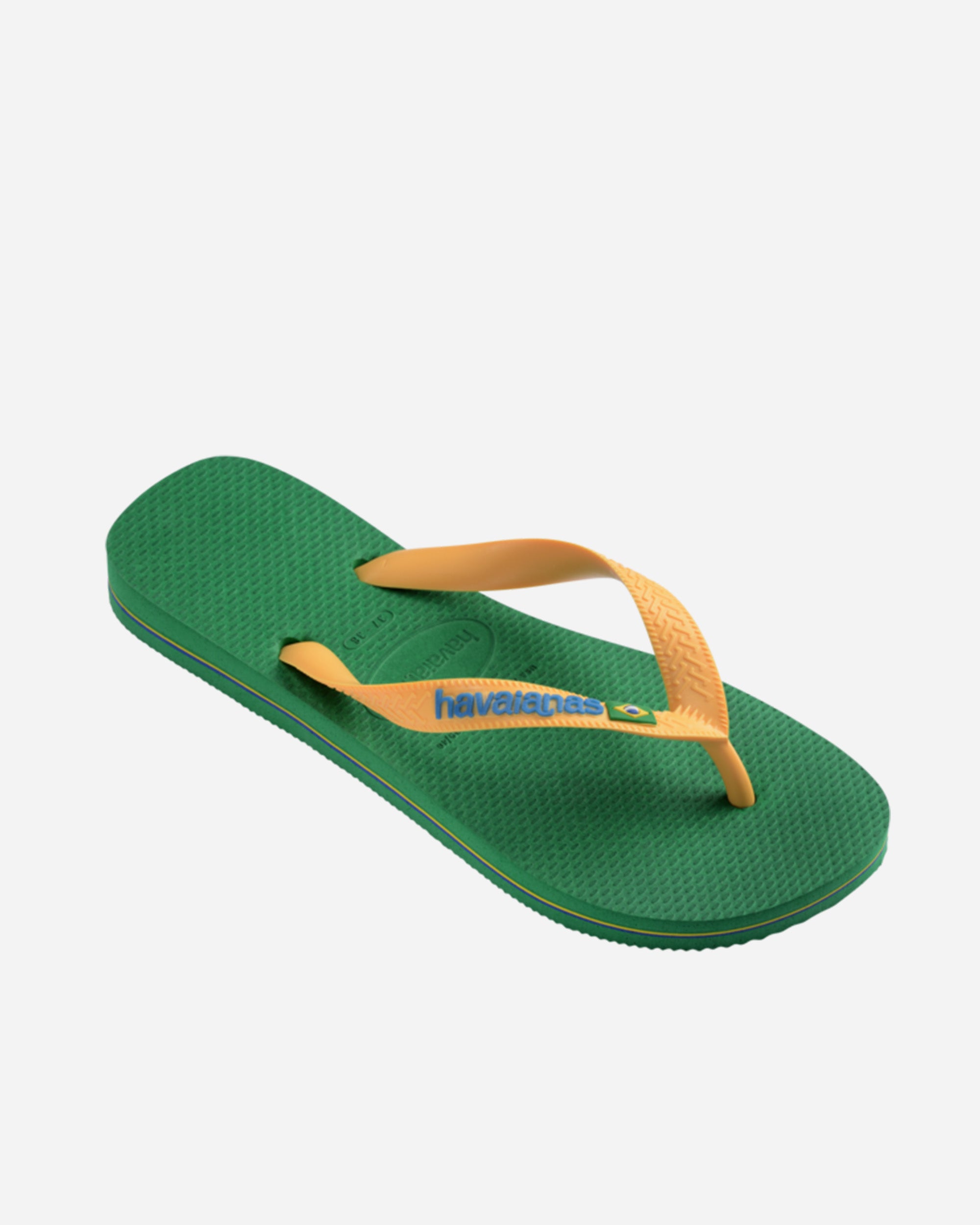 Havaianas Brasil Logo GREEN/YELLOW 4110850.2079