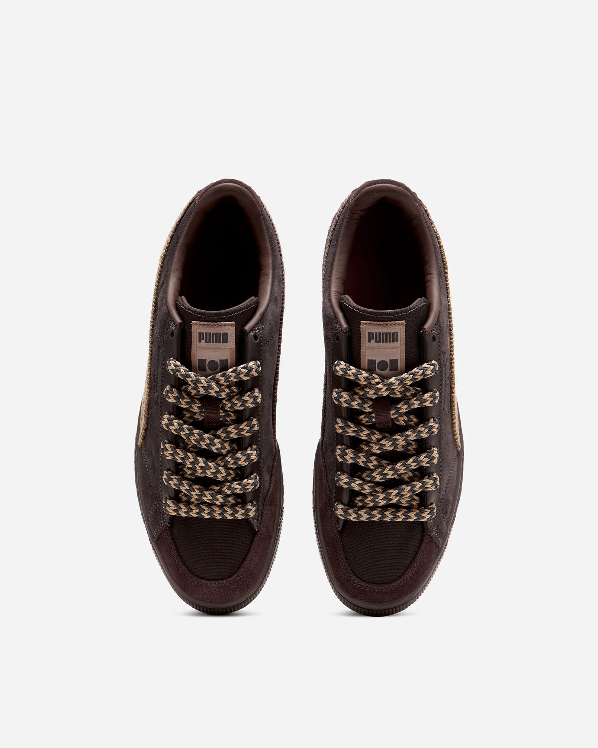 Puma Puma x Nahmias Suede Crochet SB Espresso Bean-Burnt Sand 41152205