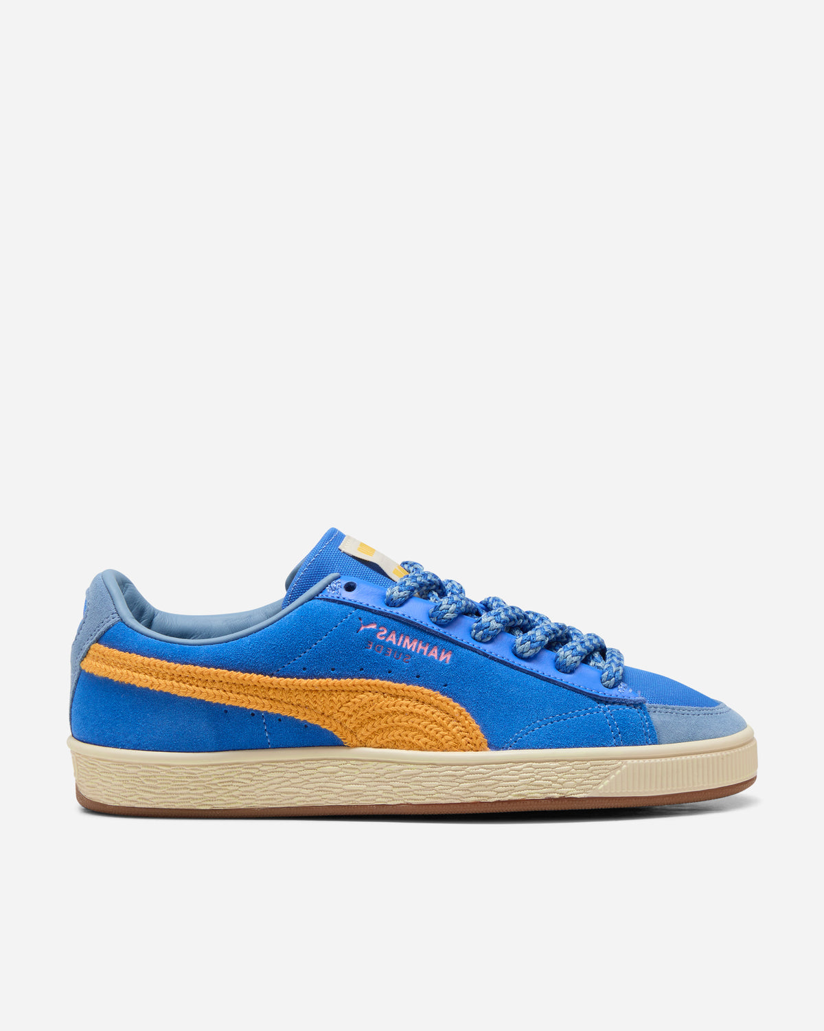 Puma Puma x Nahmias Suede Crochet SB Bluemazing-Yellow Sizzle 41152202