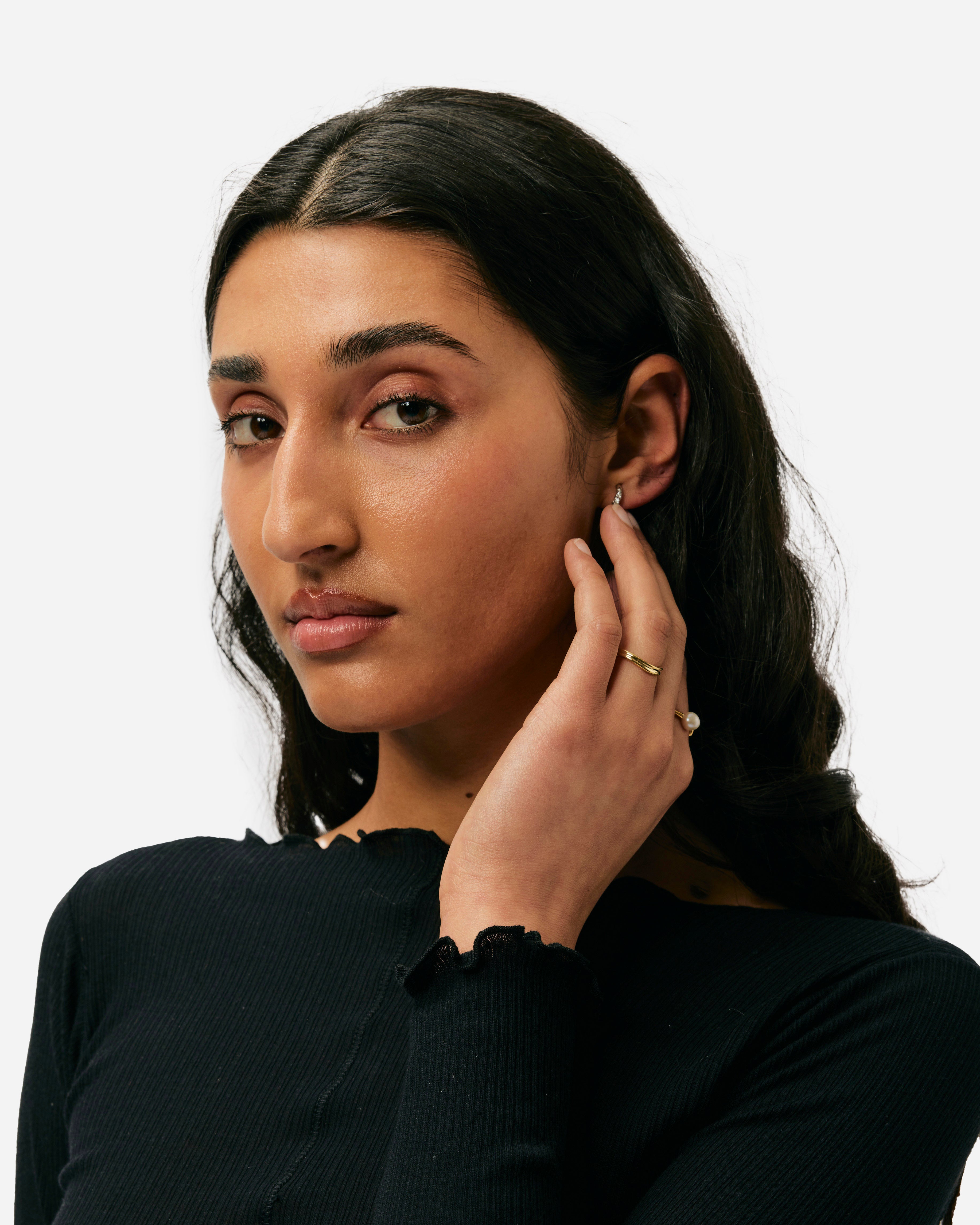 Maria Black Soma Ring Goldplated Silver 500416YG