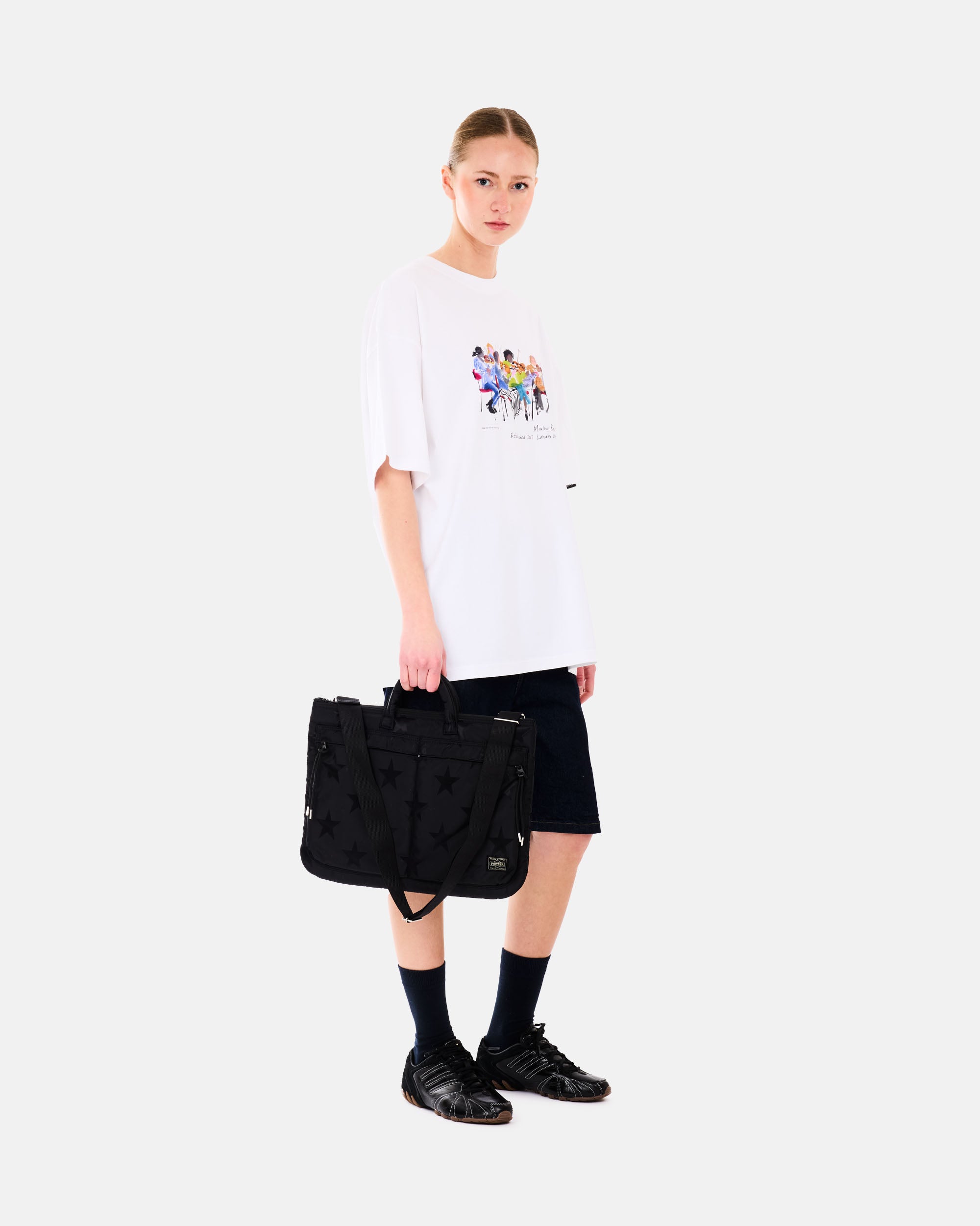 Martine Rose Oversized T-Shirt WHITE WHT 621JE06000O