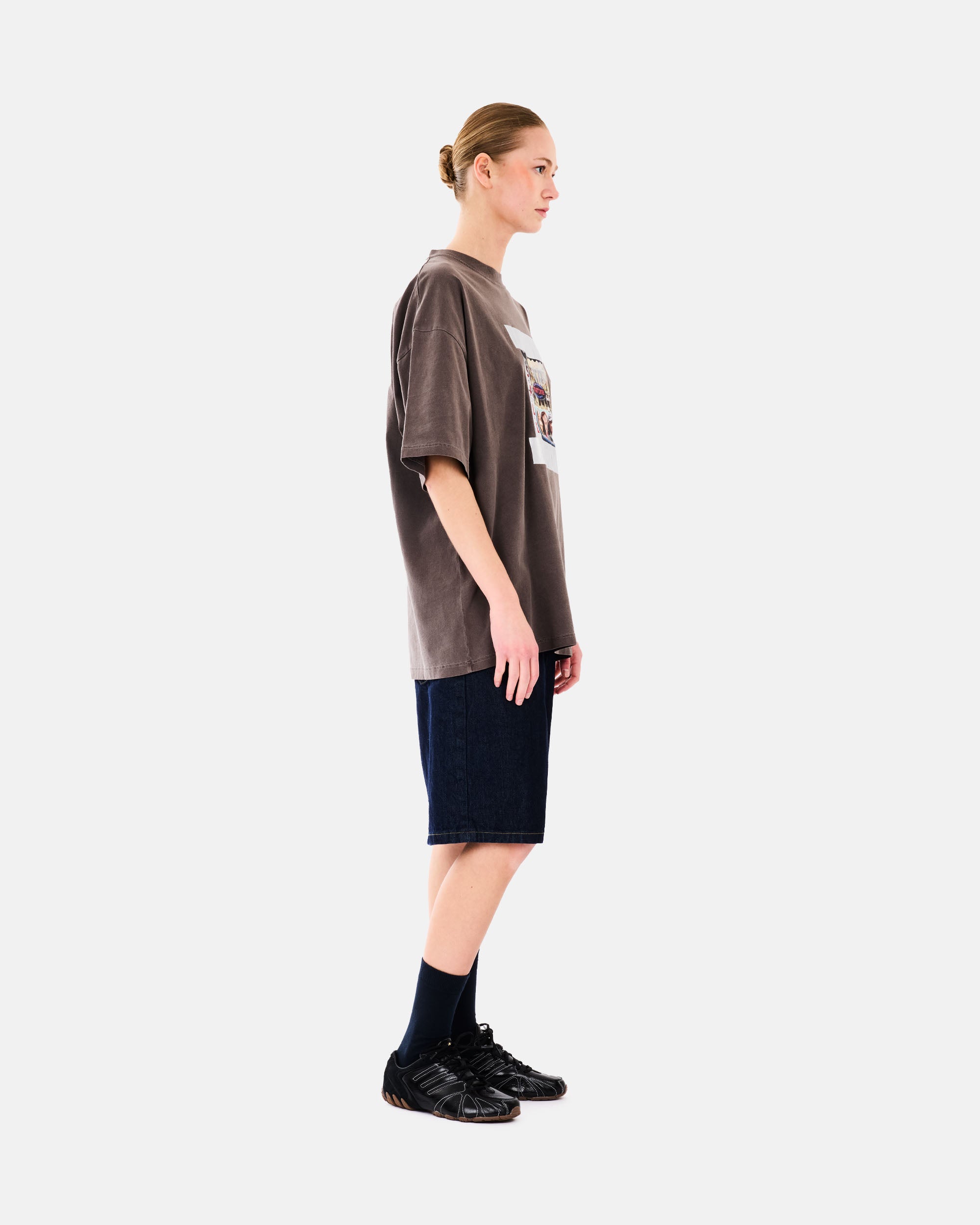 Martine Rose Oversized T-Shirt BROWN WASHED BRW 621JE06700N