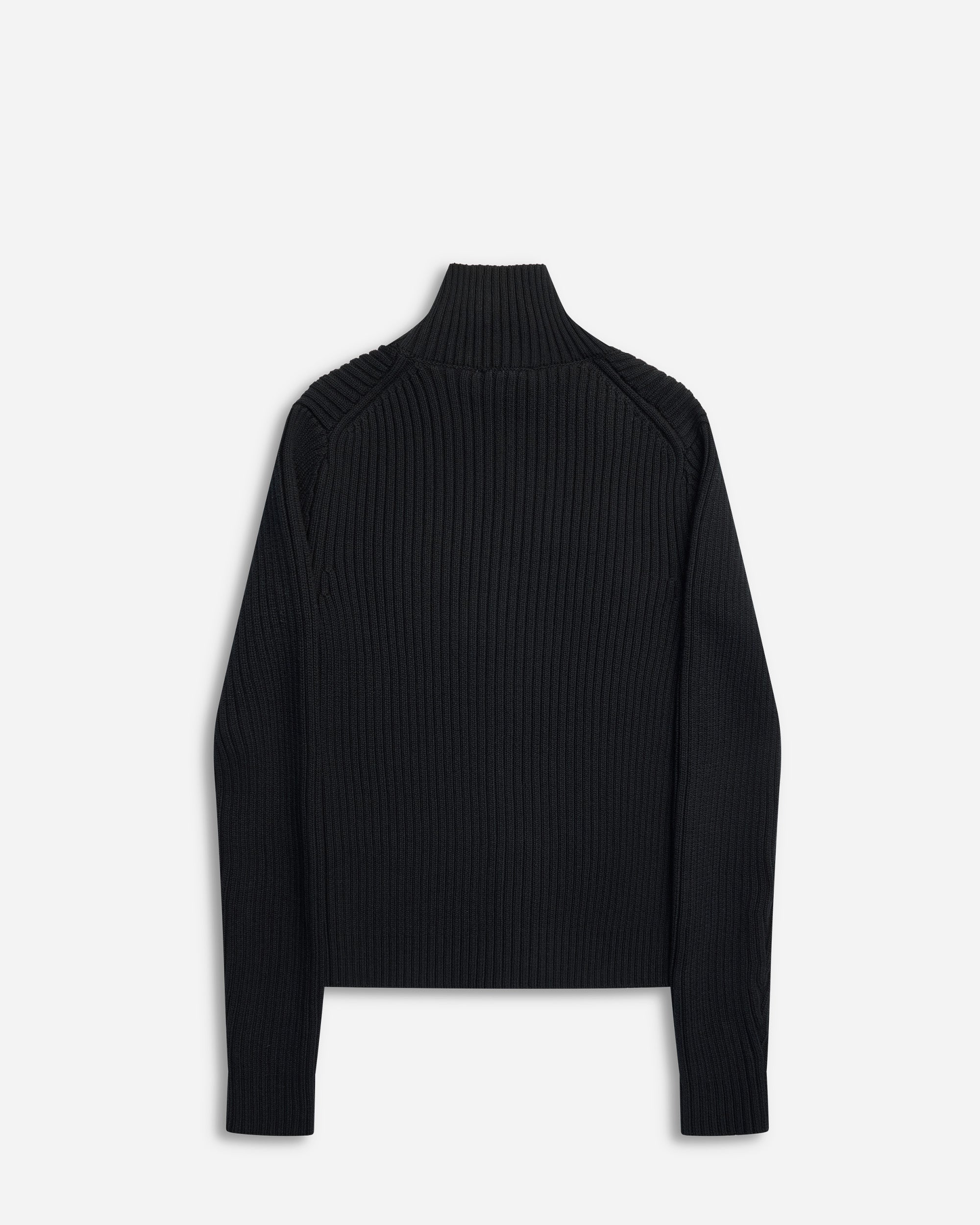 ALIS Pearos Knit Sweater Solid Black 68-01
