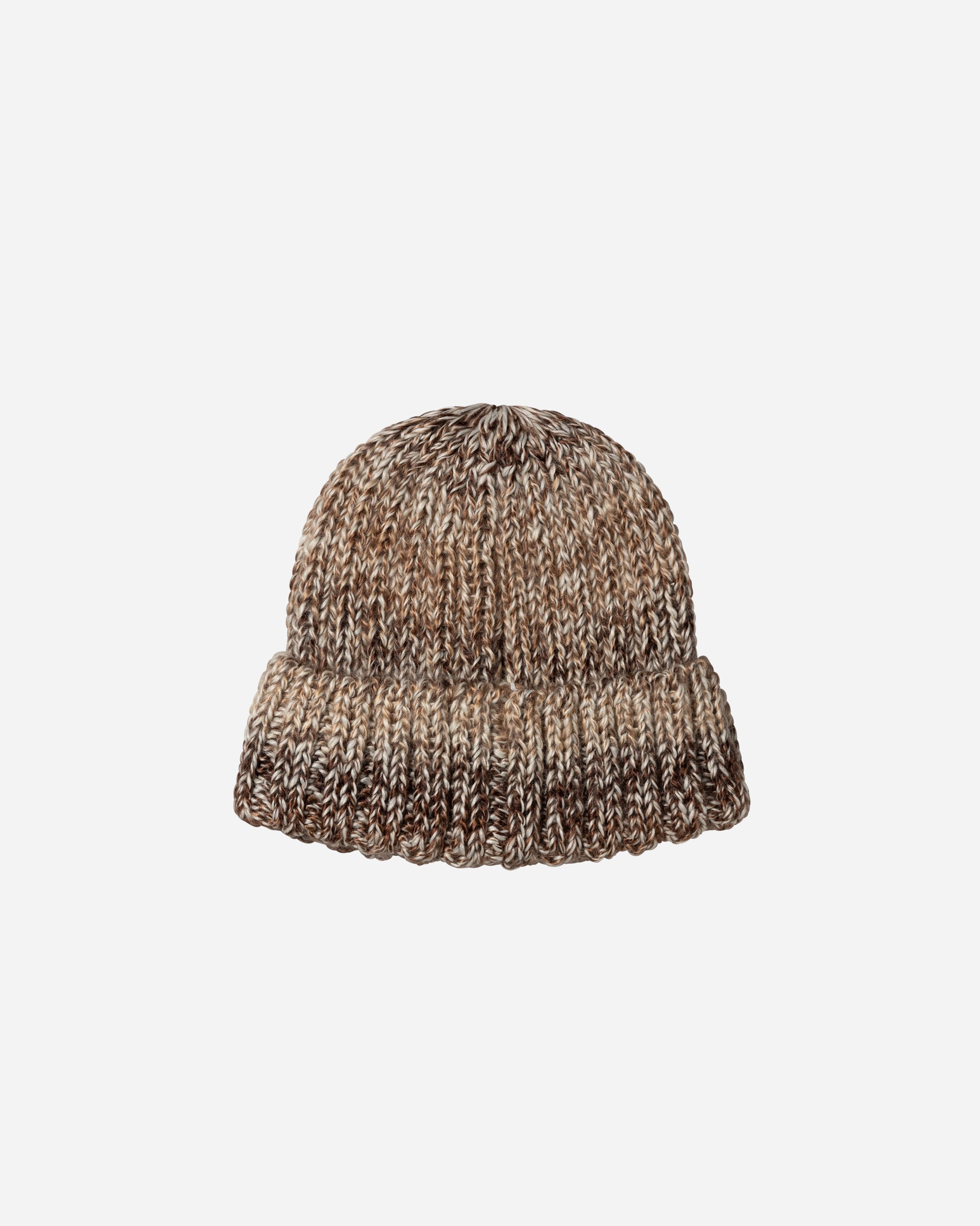 ARIES Rib Knit Space Dye Beanie Brown AR9001504