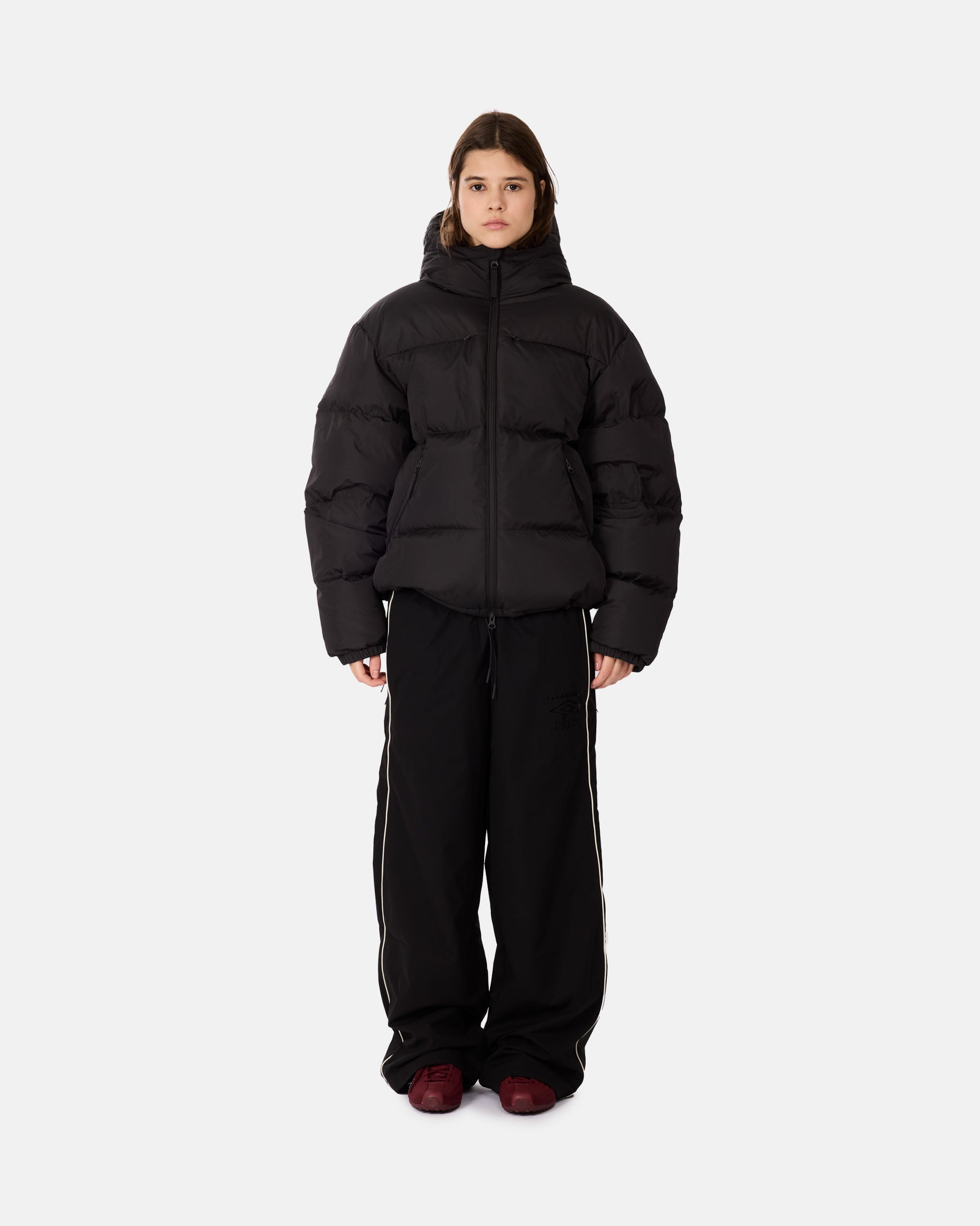 Hiking Patrol Element Down Jacket Charcoal Black AW25001-Charcoal