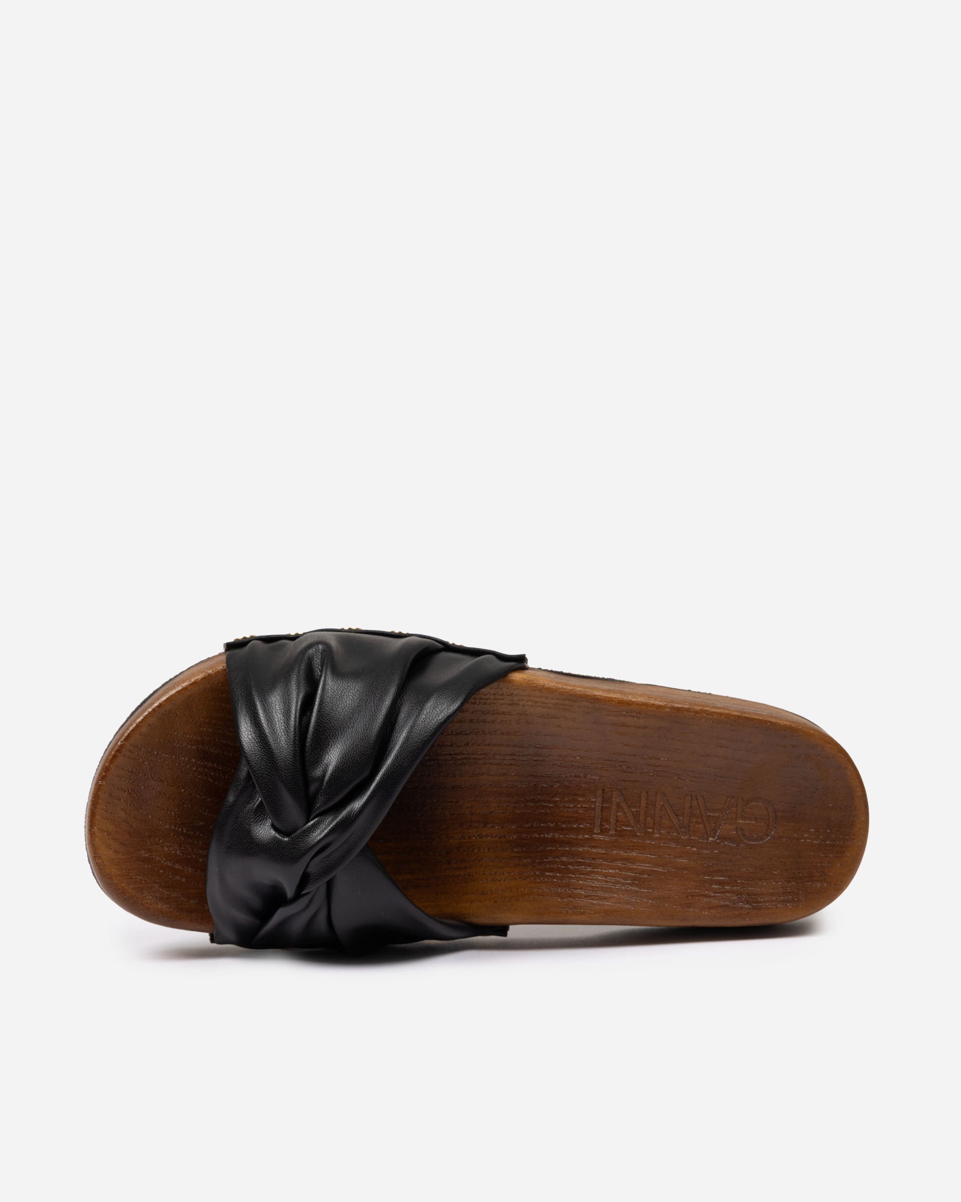 GANNI Tia Fairy Clog Nappa Black B1020170
