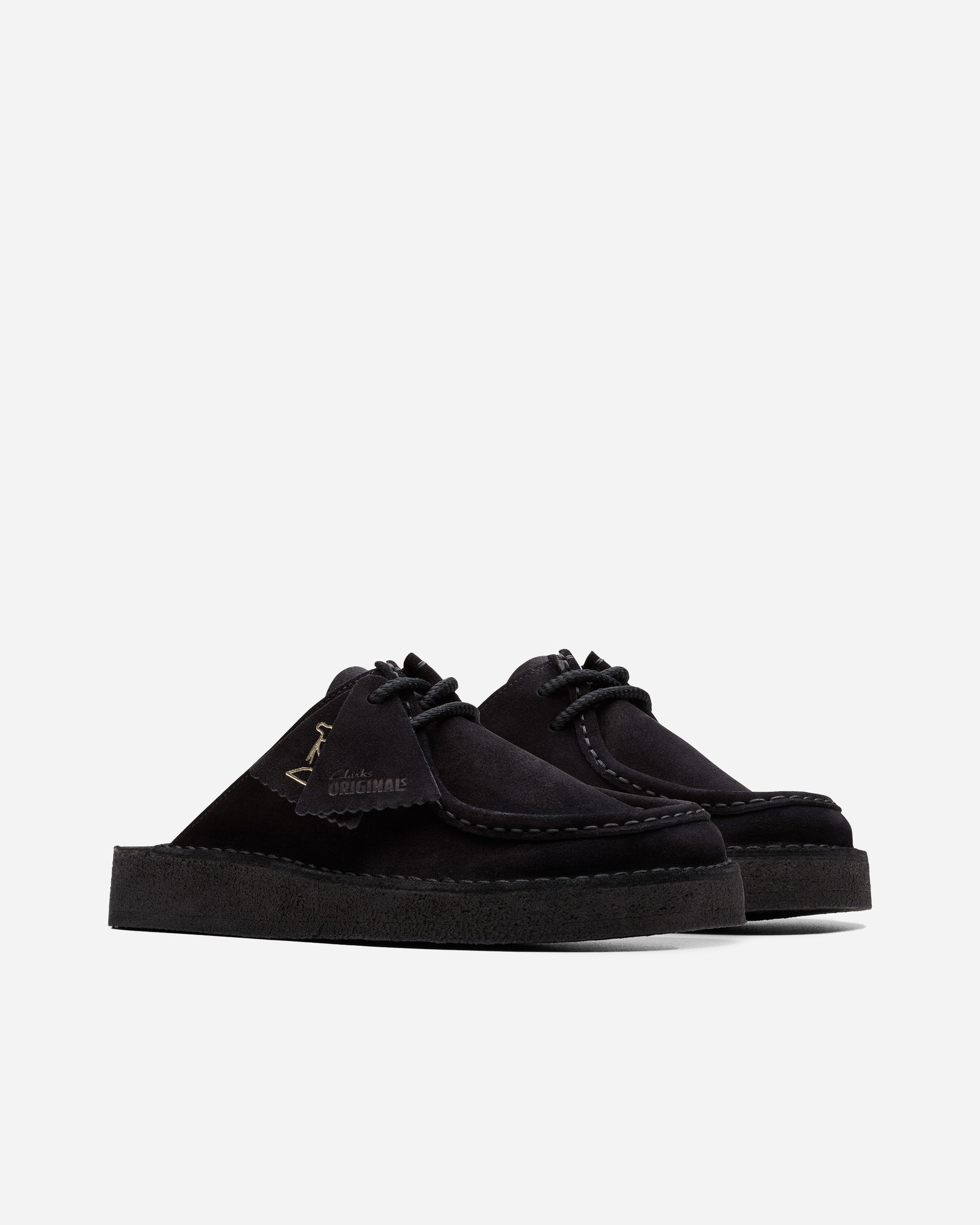 Clarks Originals Desert Nomad Mule 1219 Black Suede CL26181109