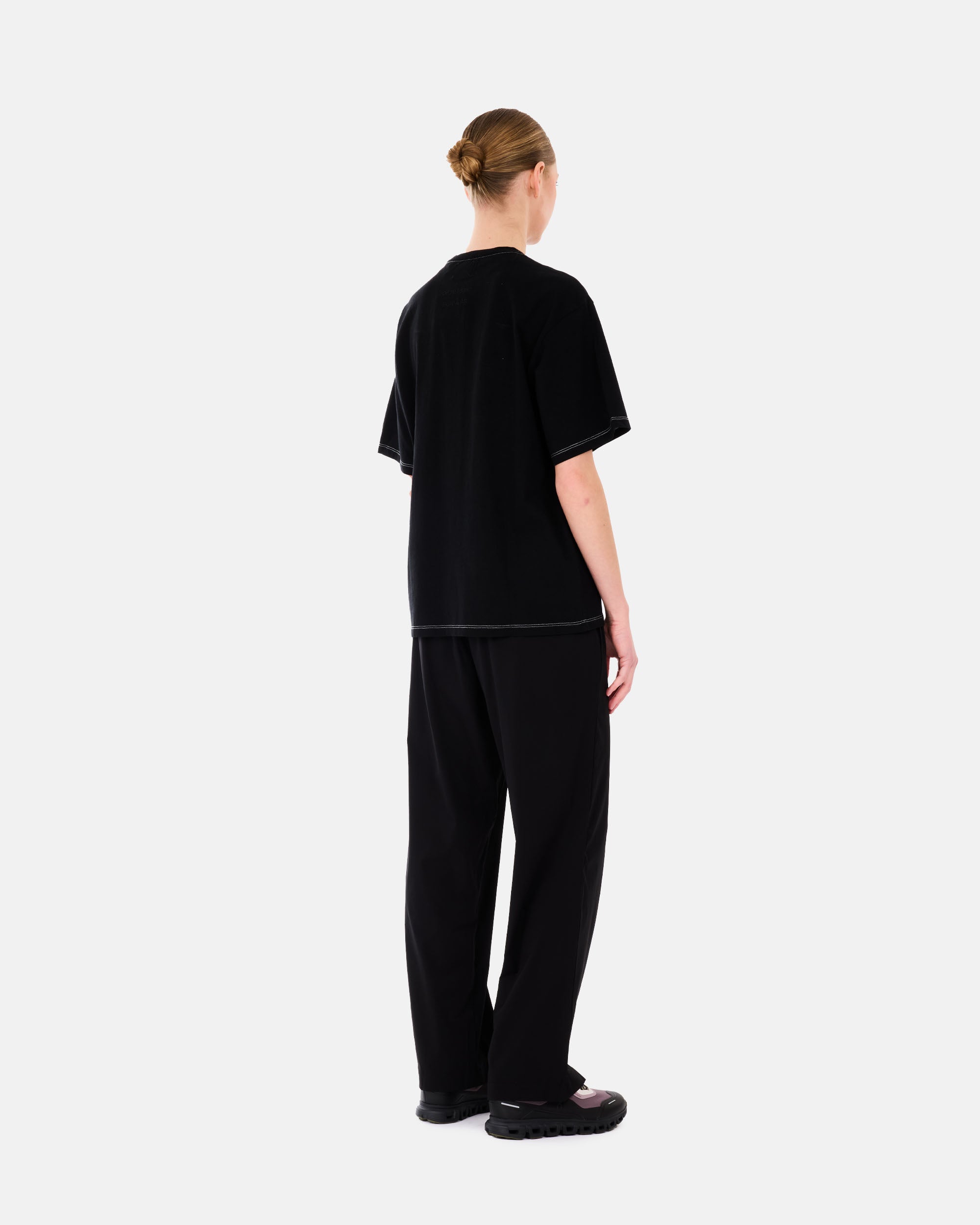 Optimistic Runners Cotton OR T-shirt BLACK CORT26BK