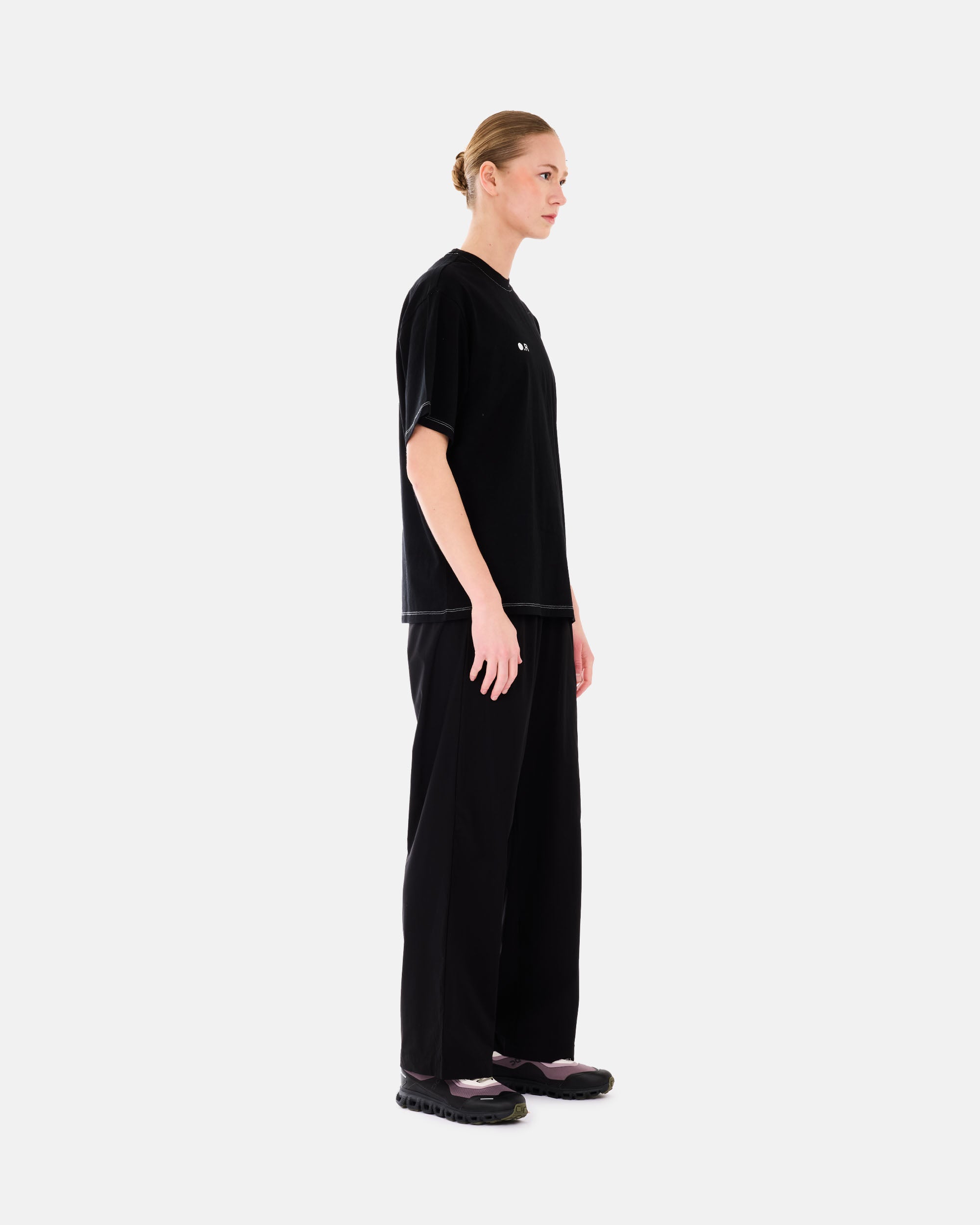 Optimistic Runners Cotton OR T-shirt BLACK CORT26BK