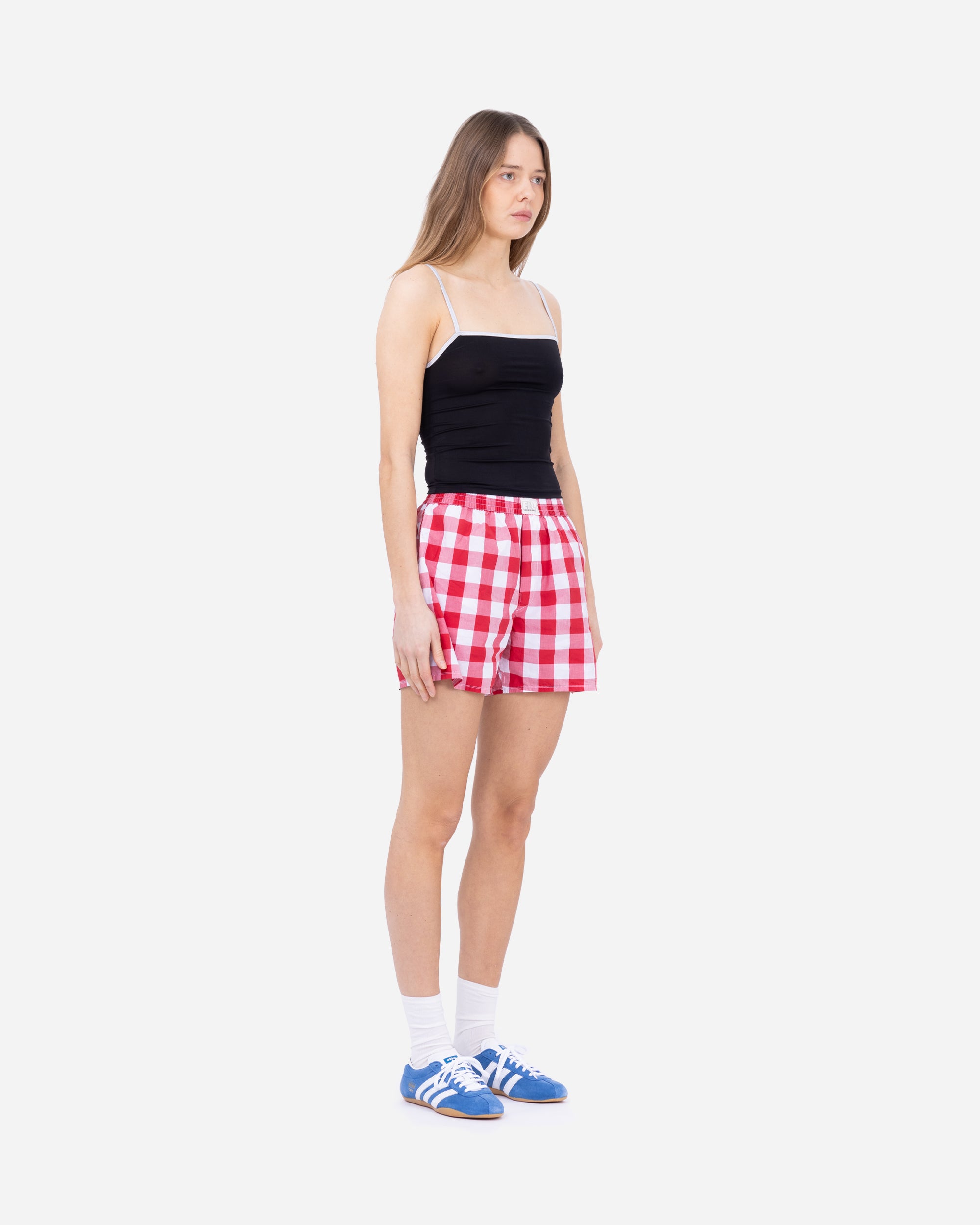 ERL Gingham Boxers RED ERL10UW01-1