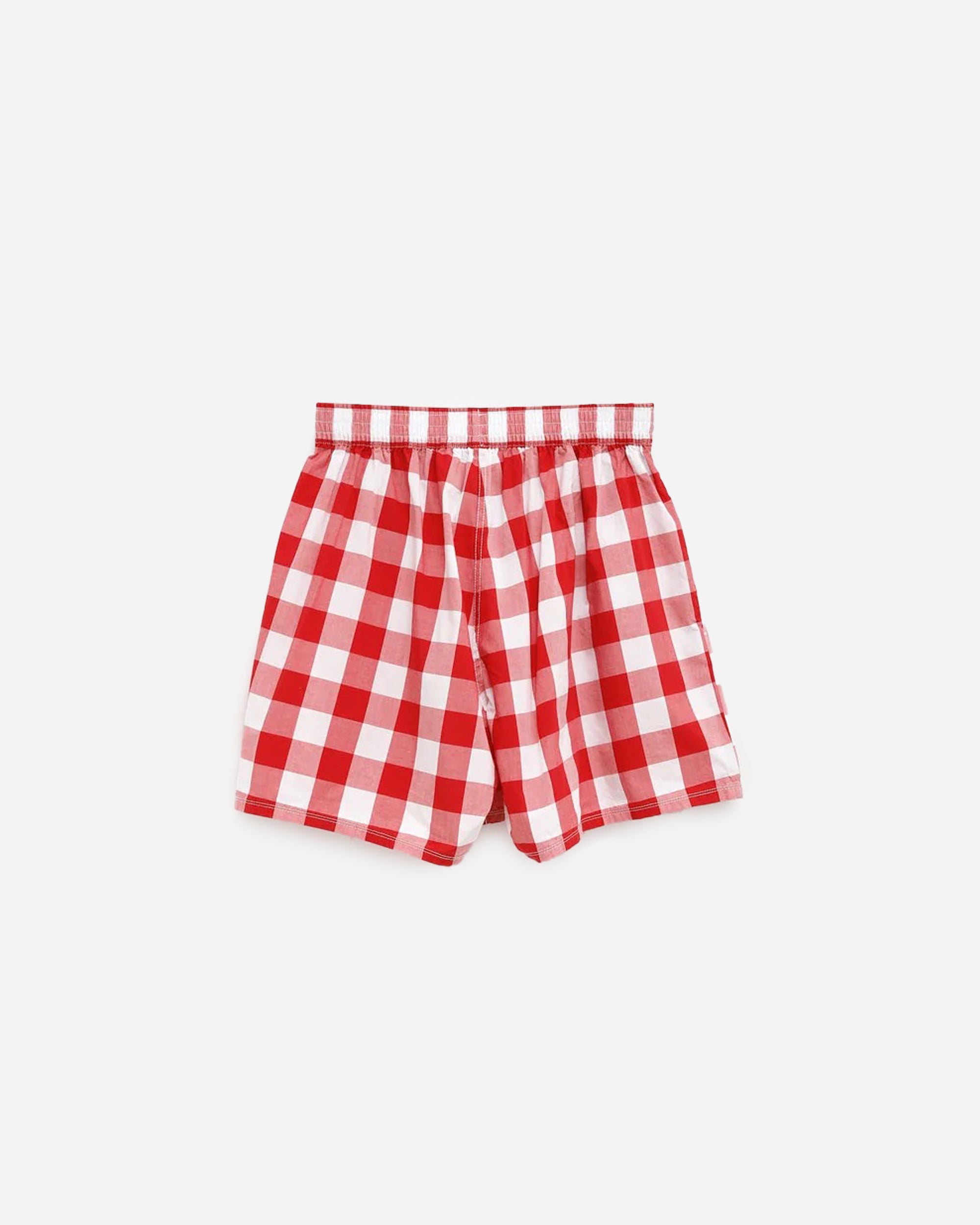 ERL Gingham Boxers RED ERL10UW01-1