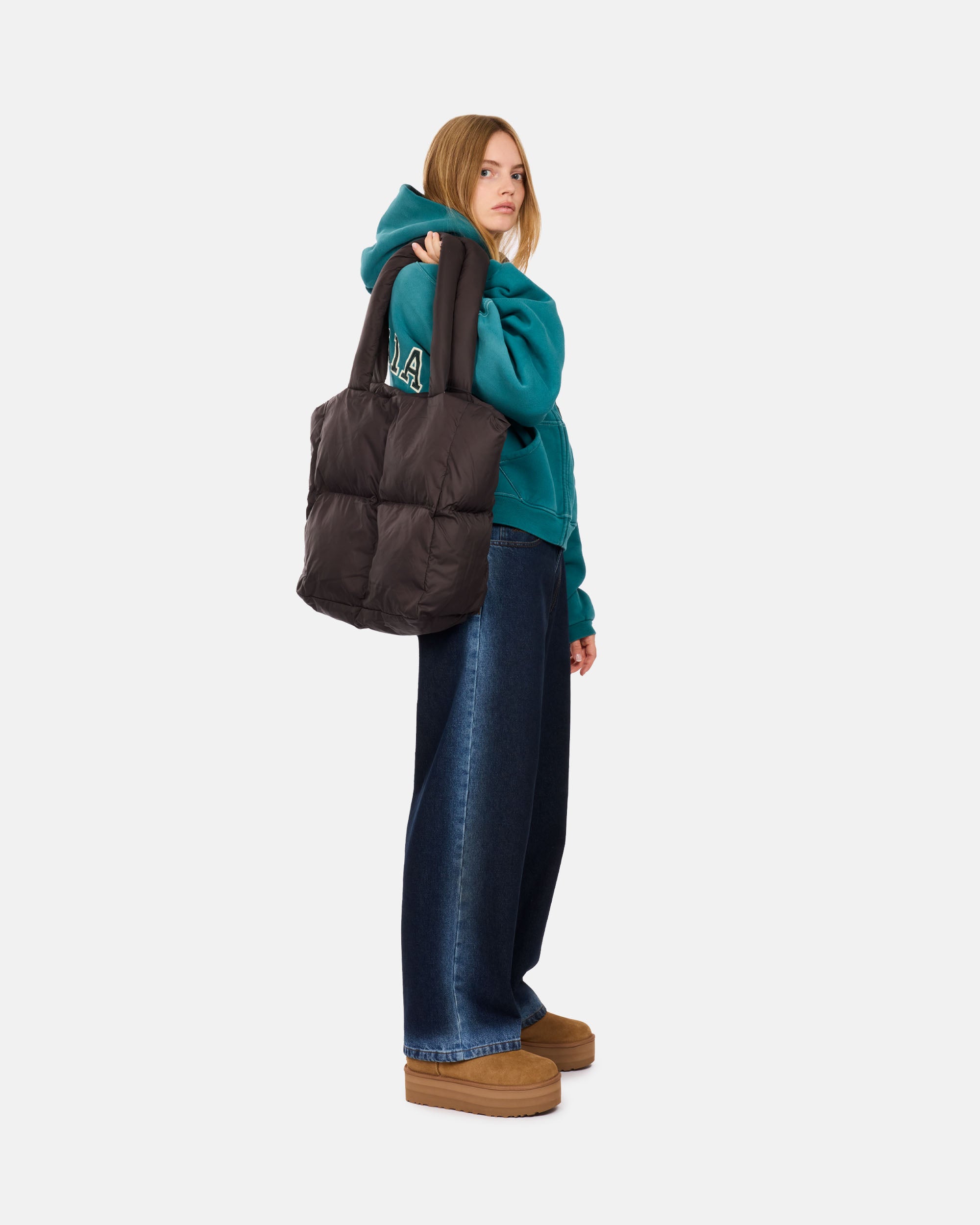 ERL Letterman Hoodie GREEN ERL11T026