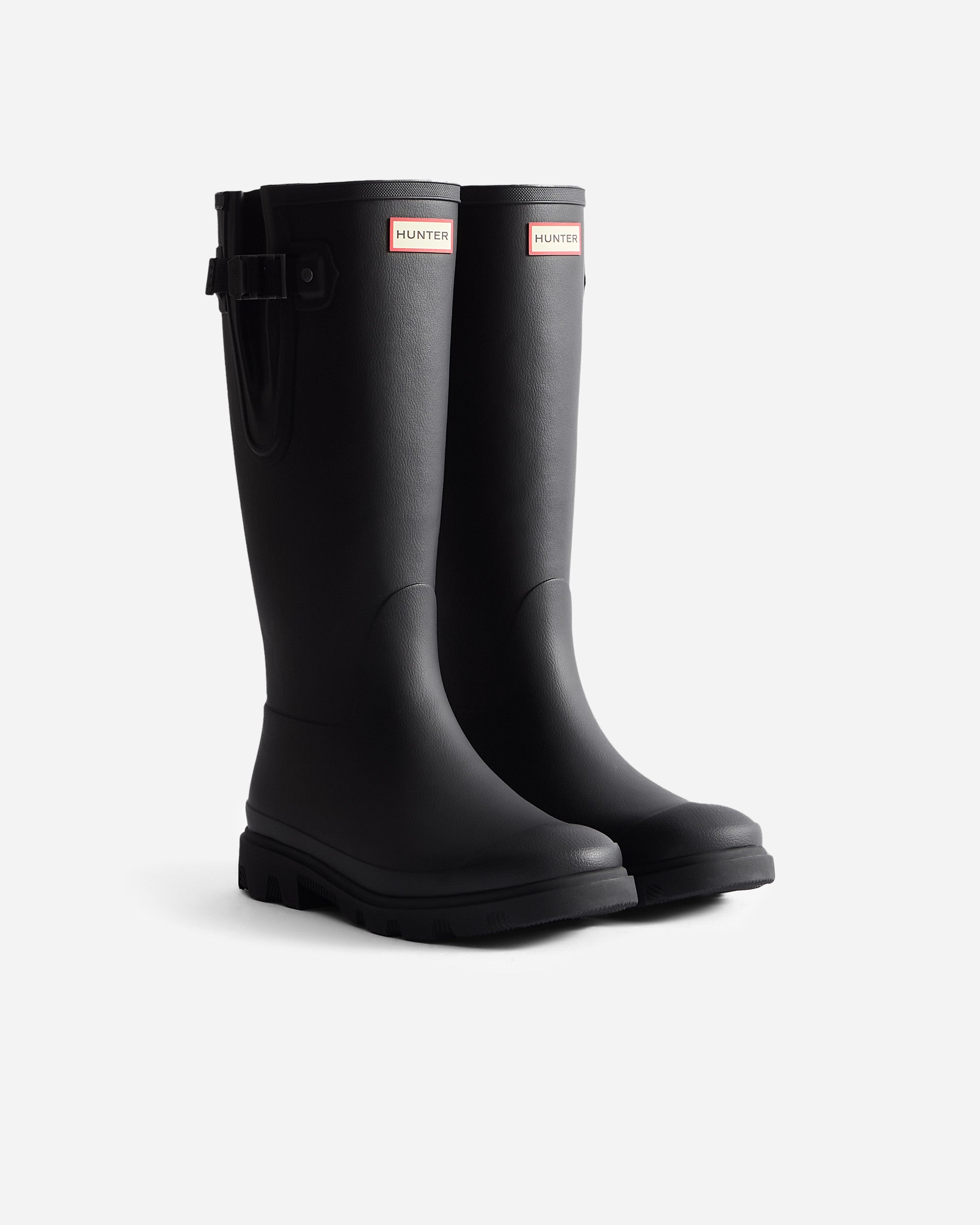 Hunter Downpour Adjustable Boot BLACK HFRU0003251BLK