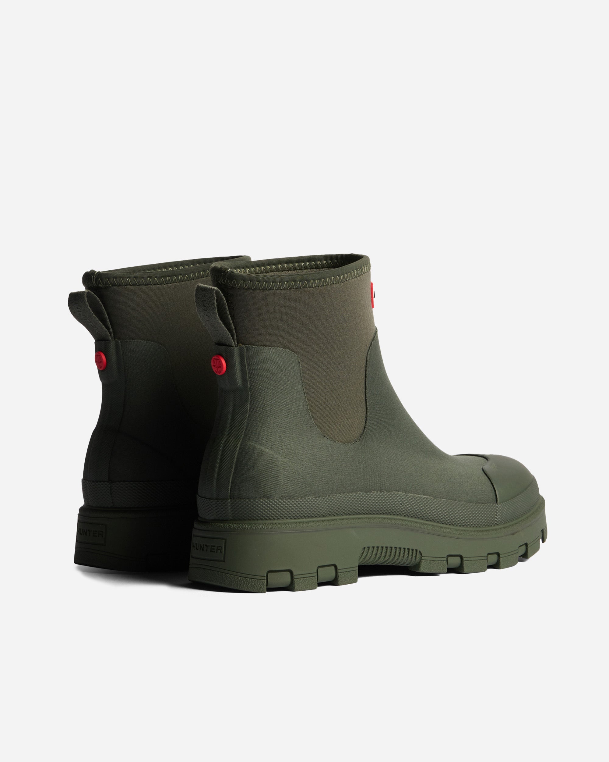 Hunter Elements Neoprene Chelsea Boot DARK OLIVE HFRU0006252DOV