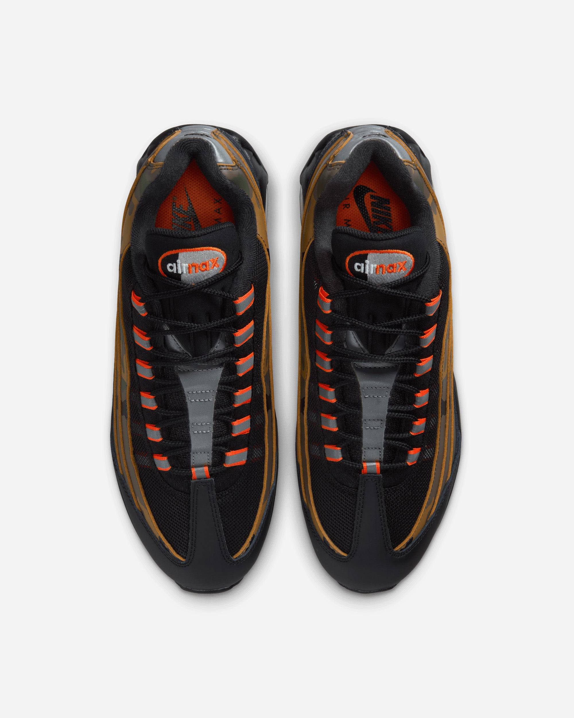 Nike Air Max 95 "Camo" BLACK/SAFETY ORANGE HQ1973-001