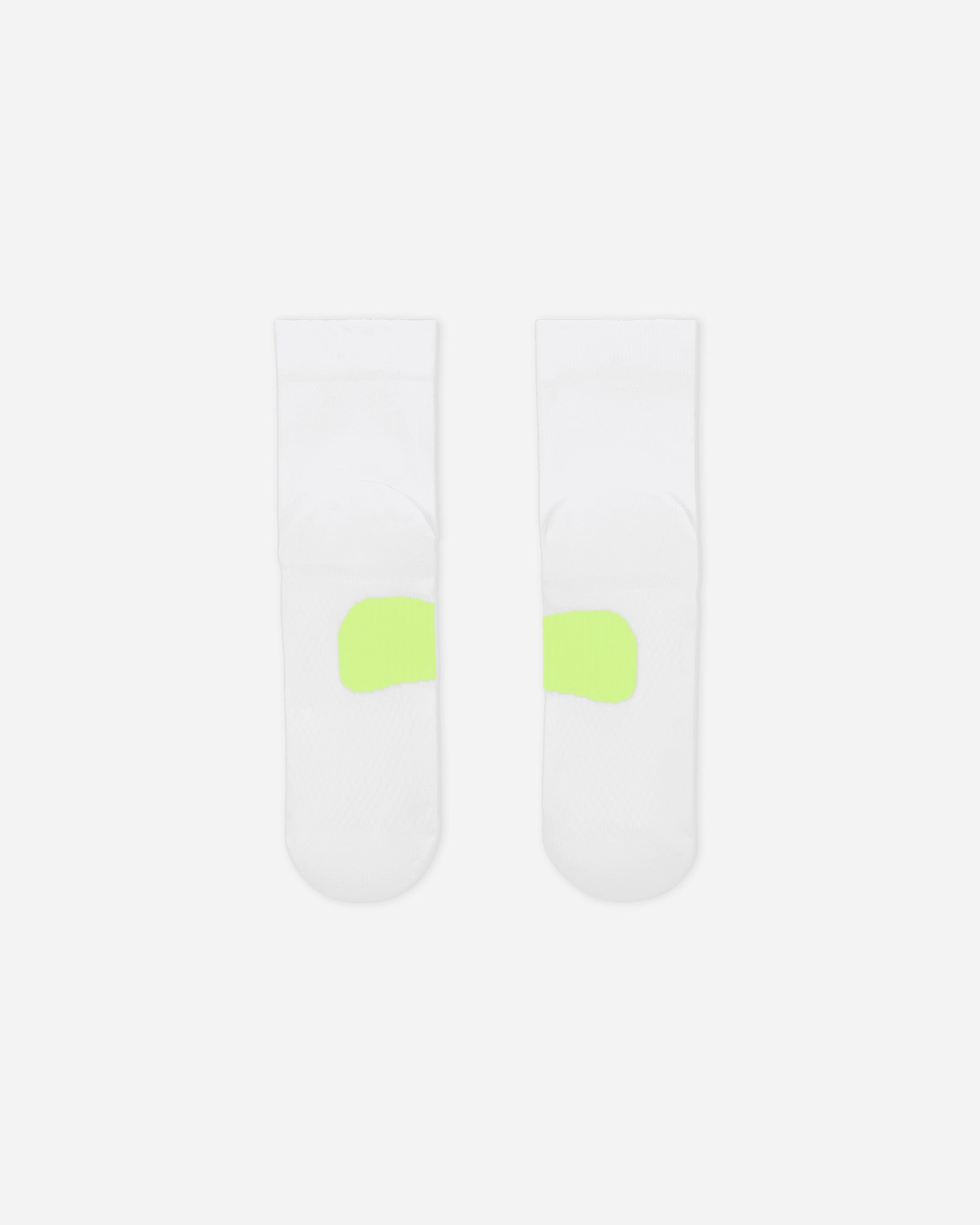 Nike Running Midweight Micro Crew Socks WHITE/VOLT/BLACK HV6935-100