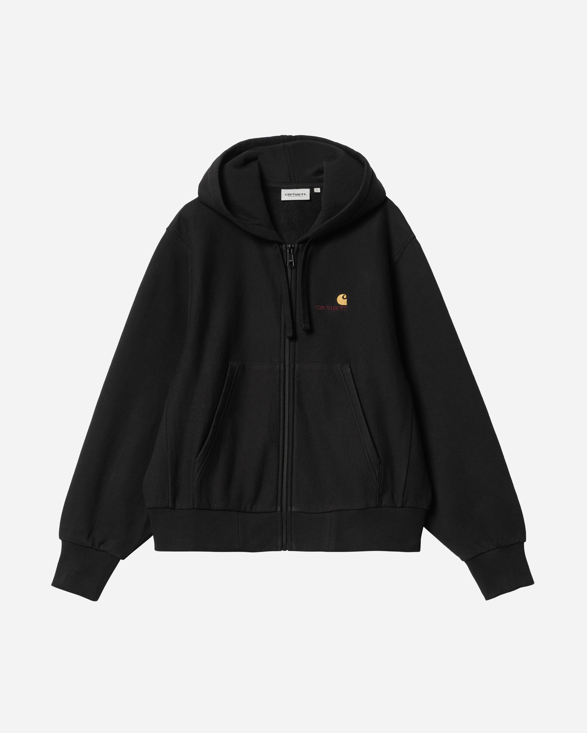 Carhartt WIP Hooded American Script Jacket Black I033057-89.XX