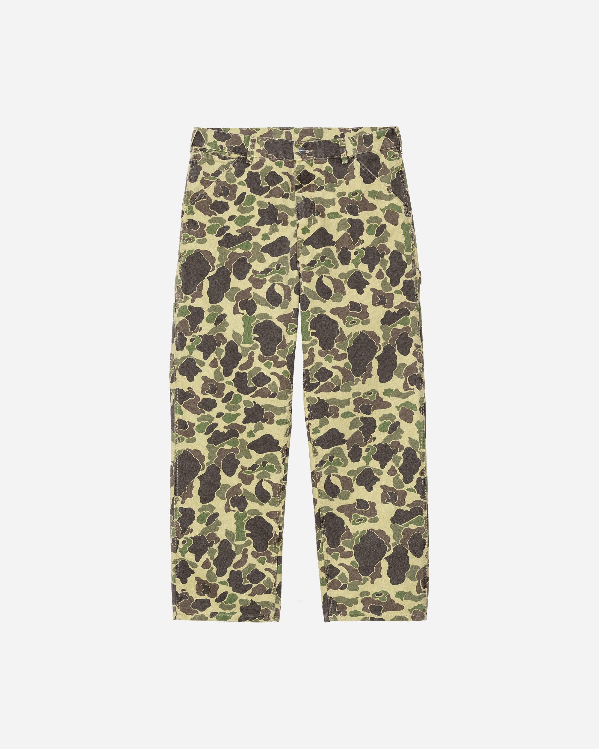 Carhartt WIP Duck Single Knee Pant Camo Duck, Green I033896-2EQ06