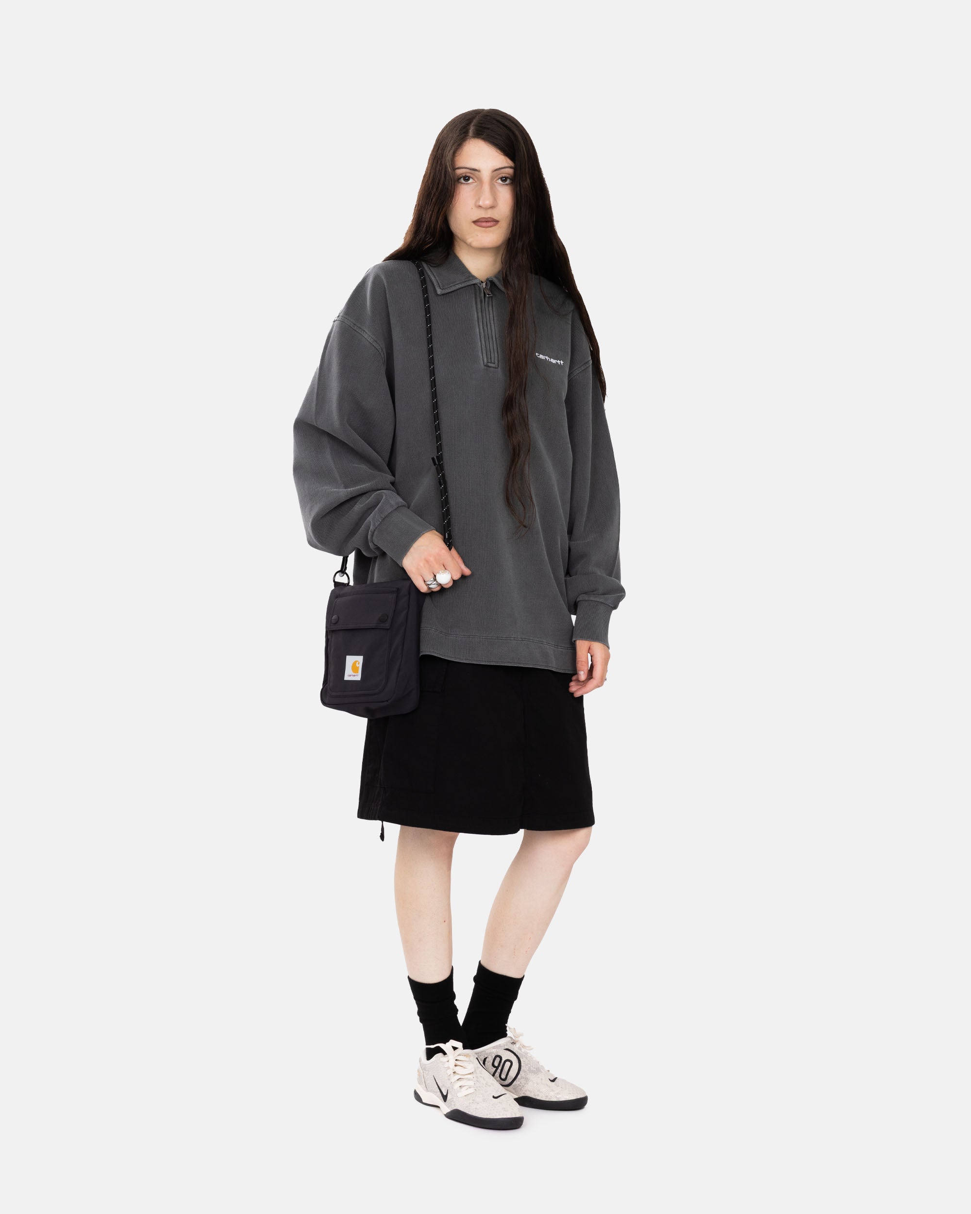 Carhartt WIP Piqué Script Sweat White I035188-0D2GD