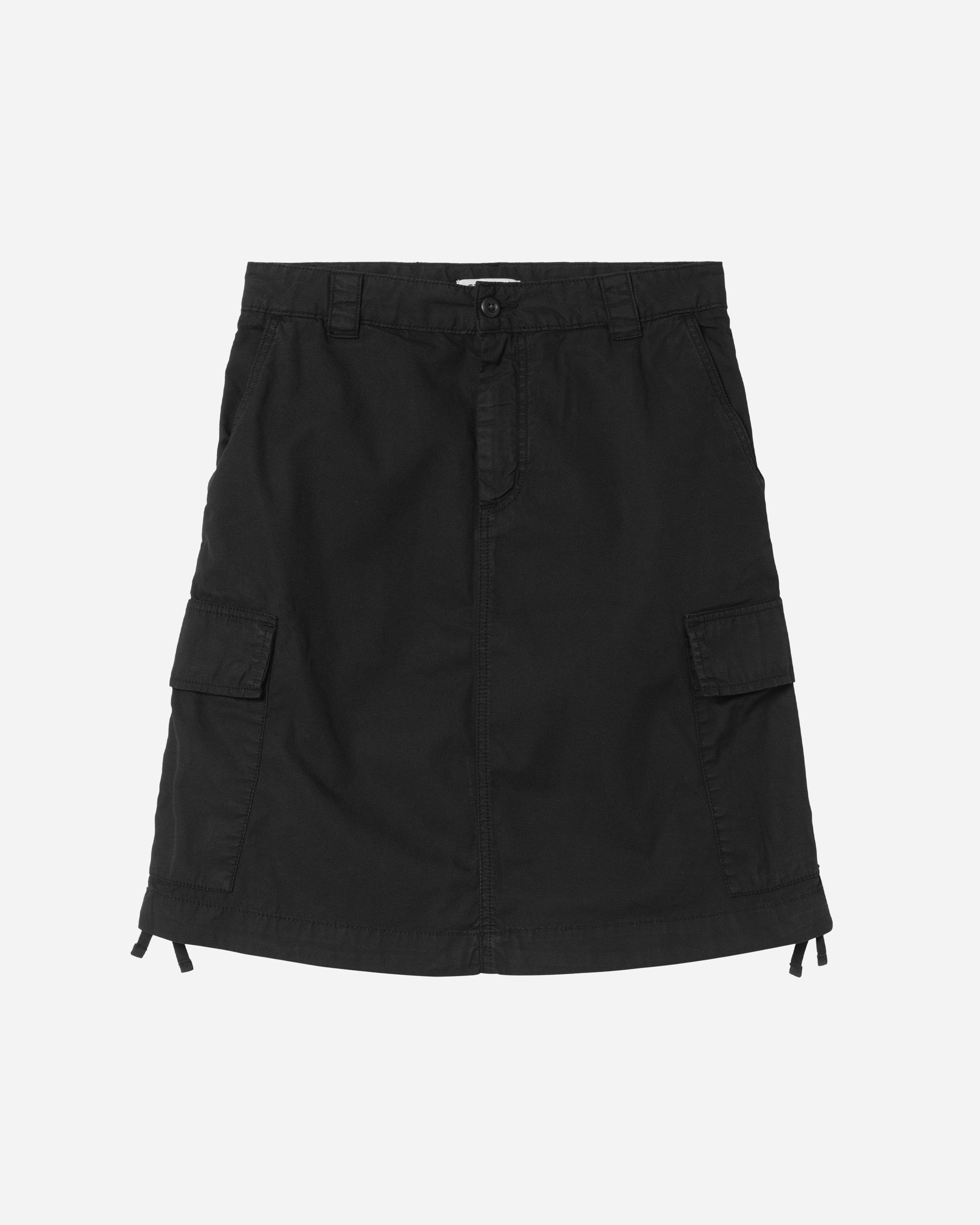 Carhartt WIP Kingston Skirt Black garment dyed I035579-89GD