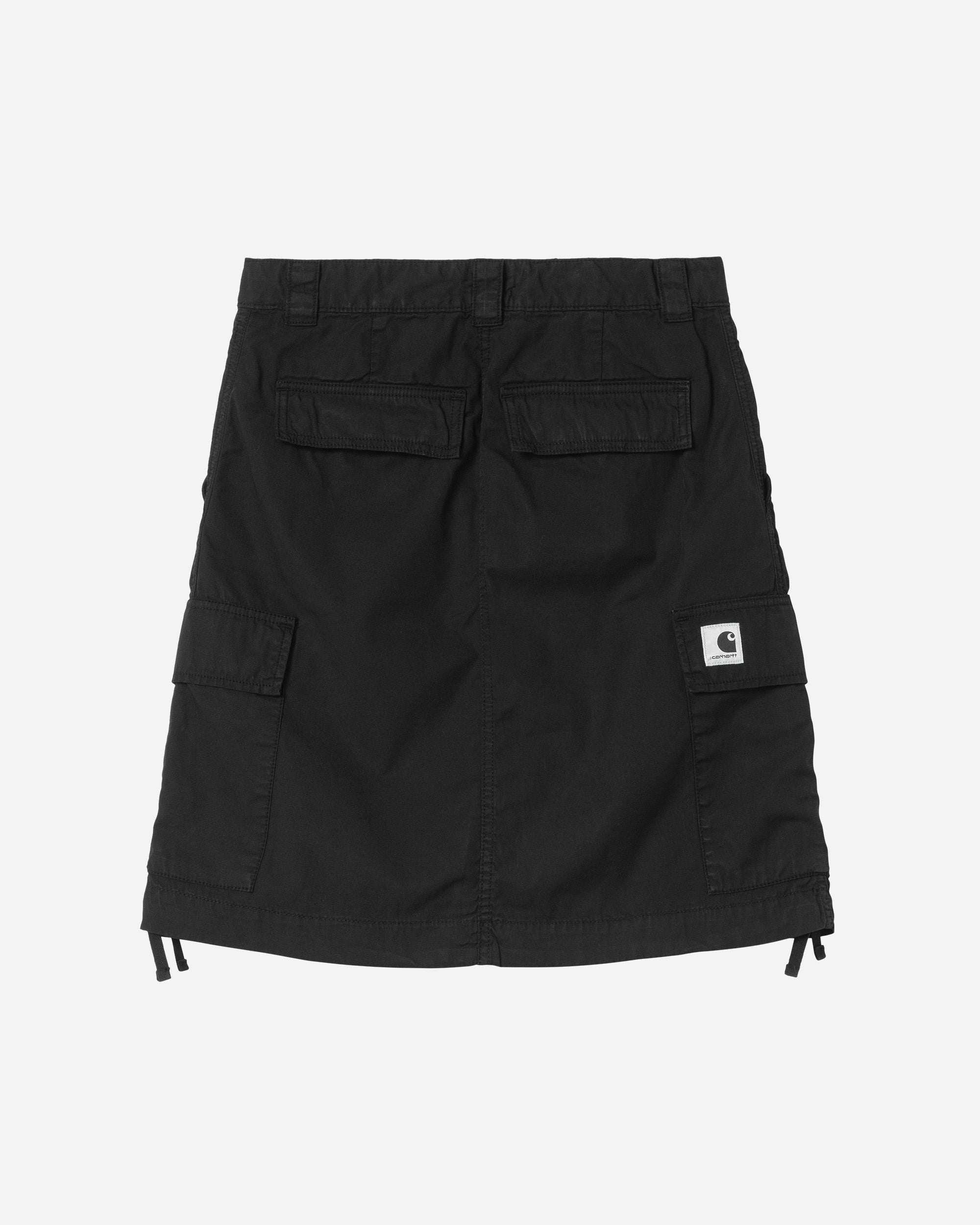 Carhartt WIP Kingston Skirt Black garment dyed I035579-89GD