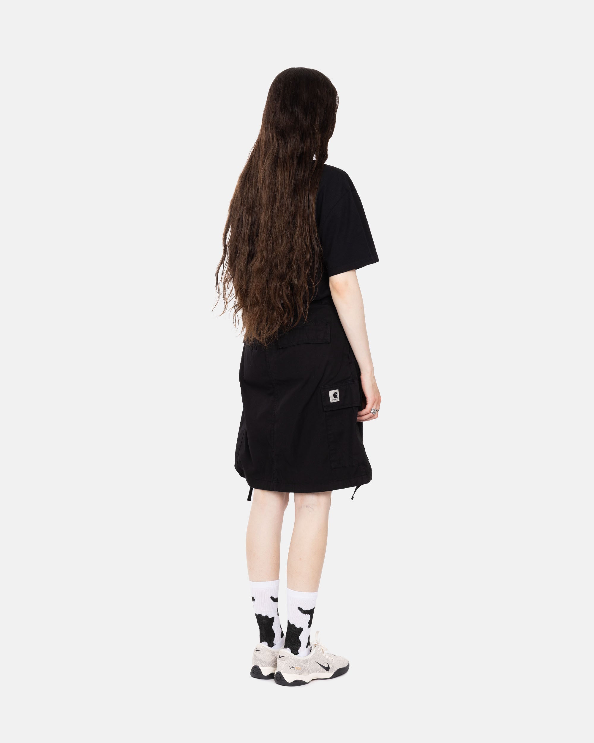 Carhartt WIP Kingston Skirt Black garment dyed I035579-89GD