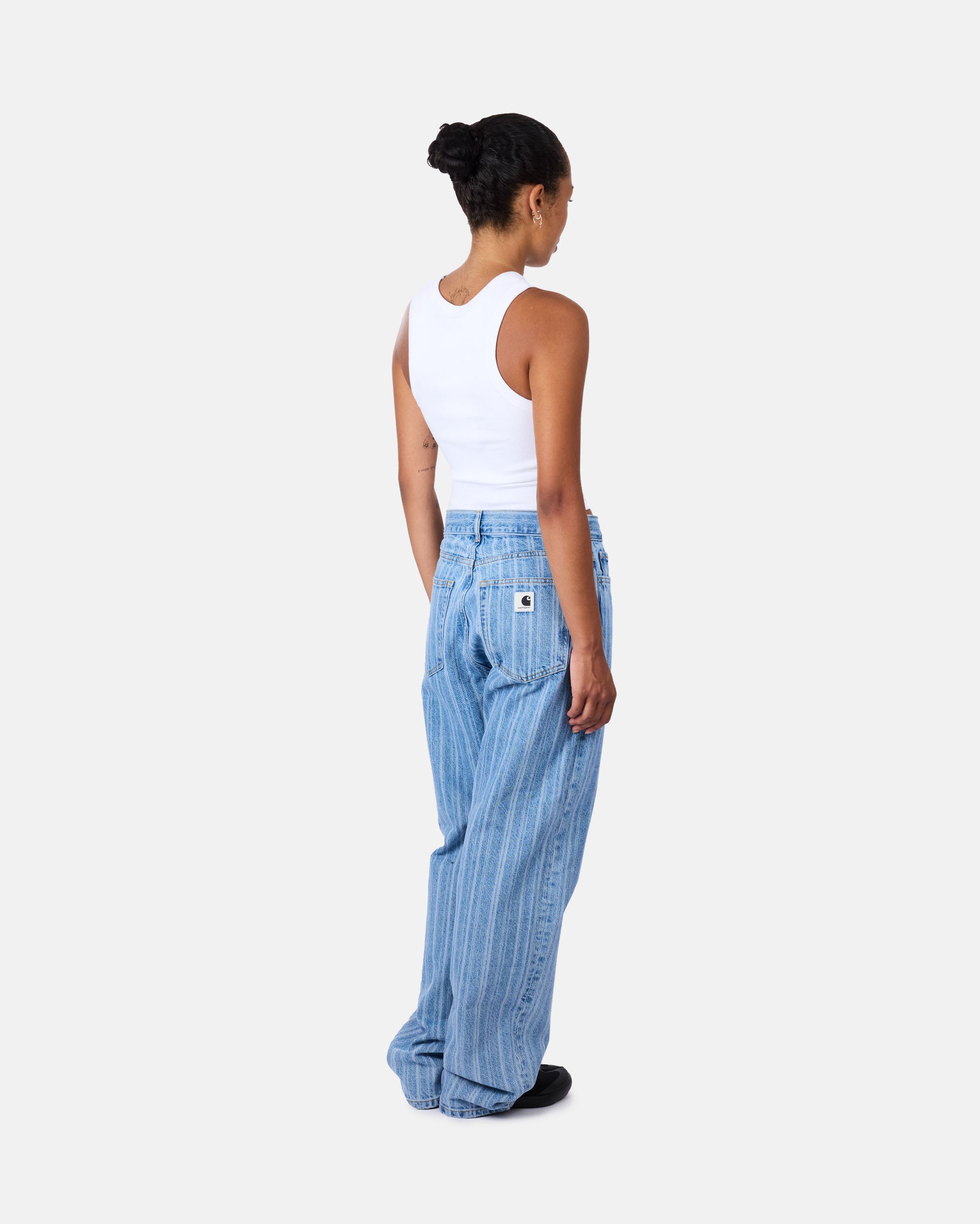 Carhartt WIP Rylan Pant Blue stone bleached I035581-32H12