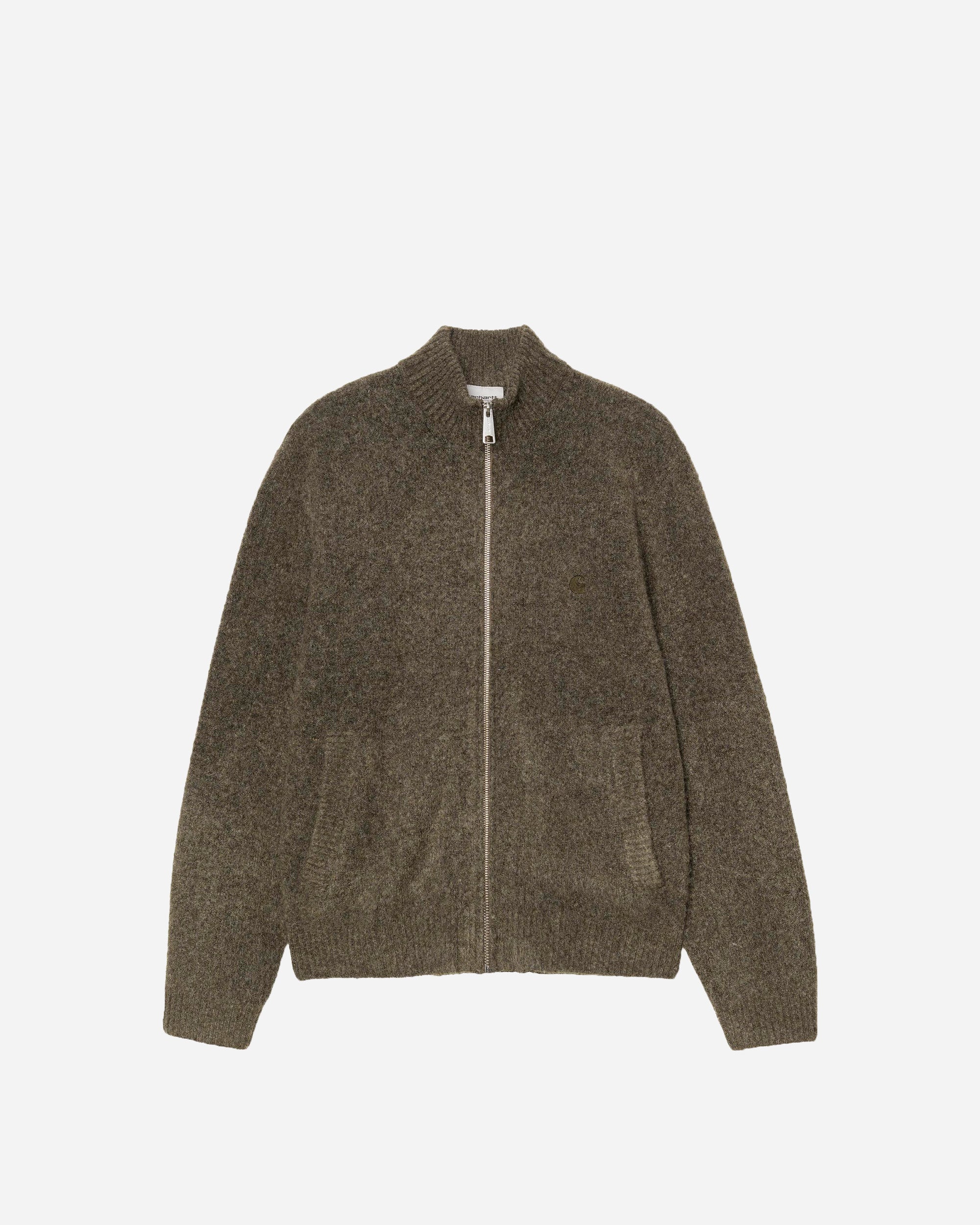 Carhartt WIP Curtis Sweater Jacket Tangled Shungite I037033.3ZAXX